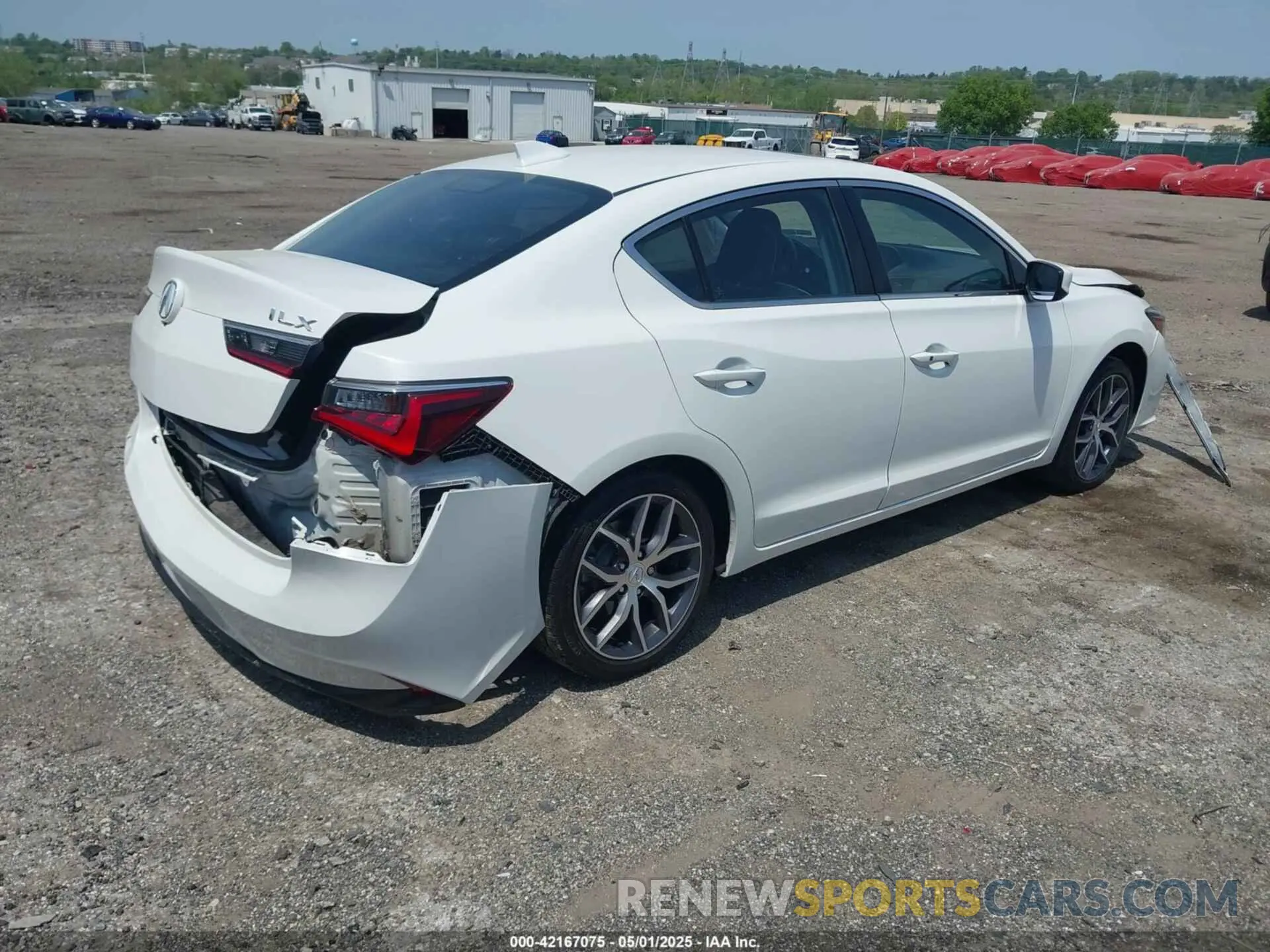 4 Фотография поврежденного автомобиля 19UDE2F79LA001599 ACURA ILX 2020
