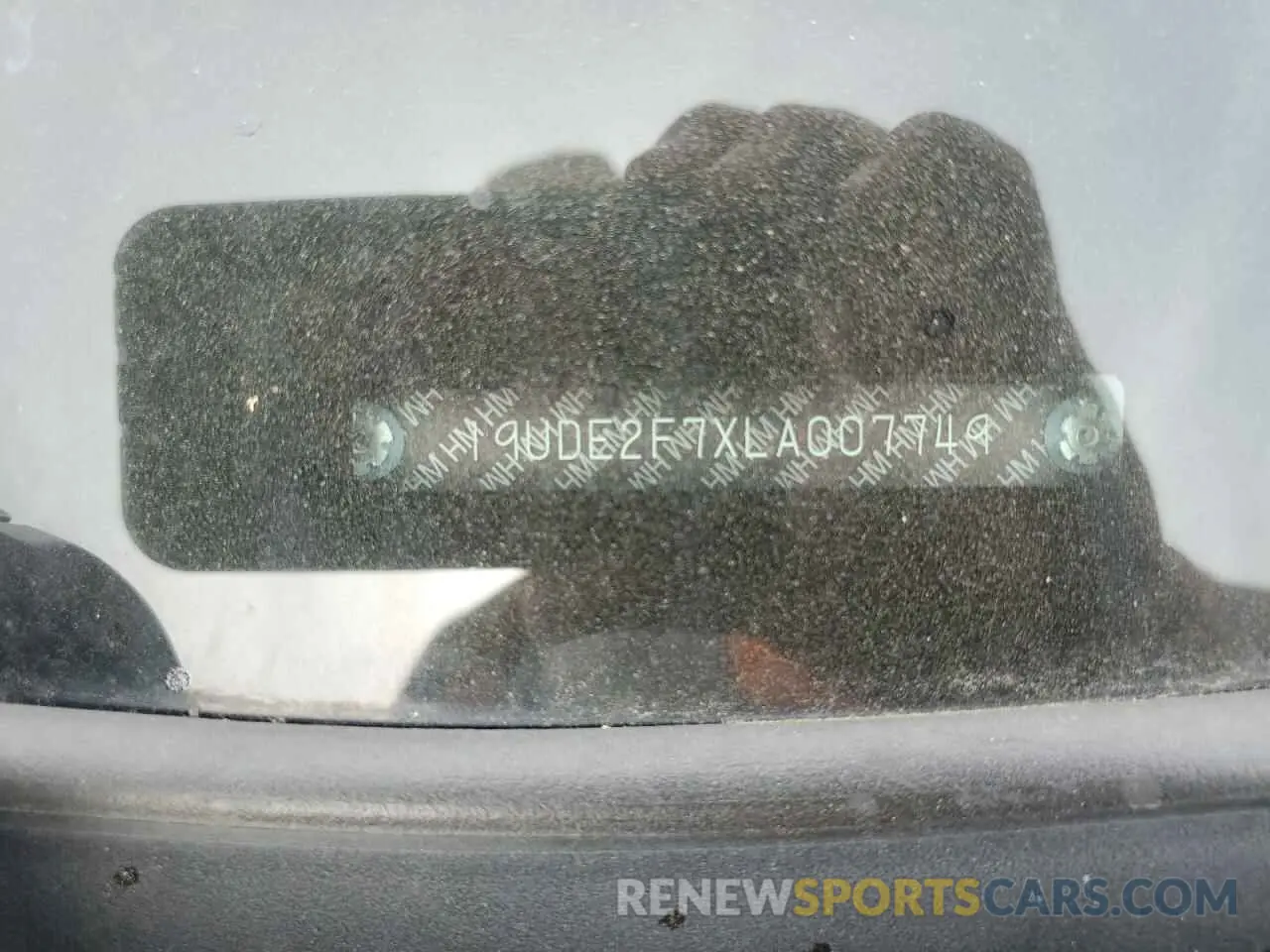 12 Фотография поврежденного автомобиля 19UDE2F7XLA007749 ACURA ILX 2020