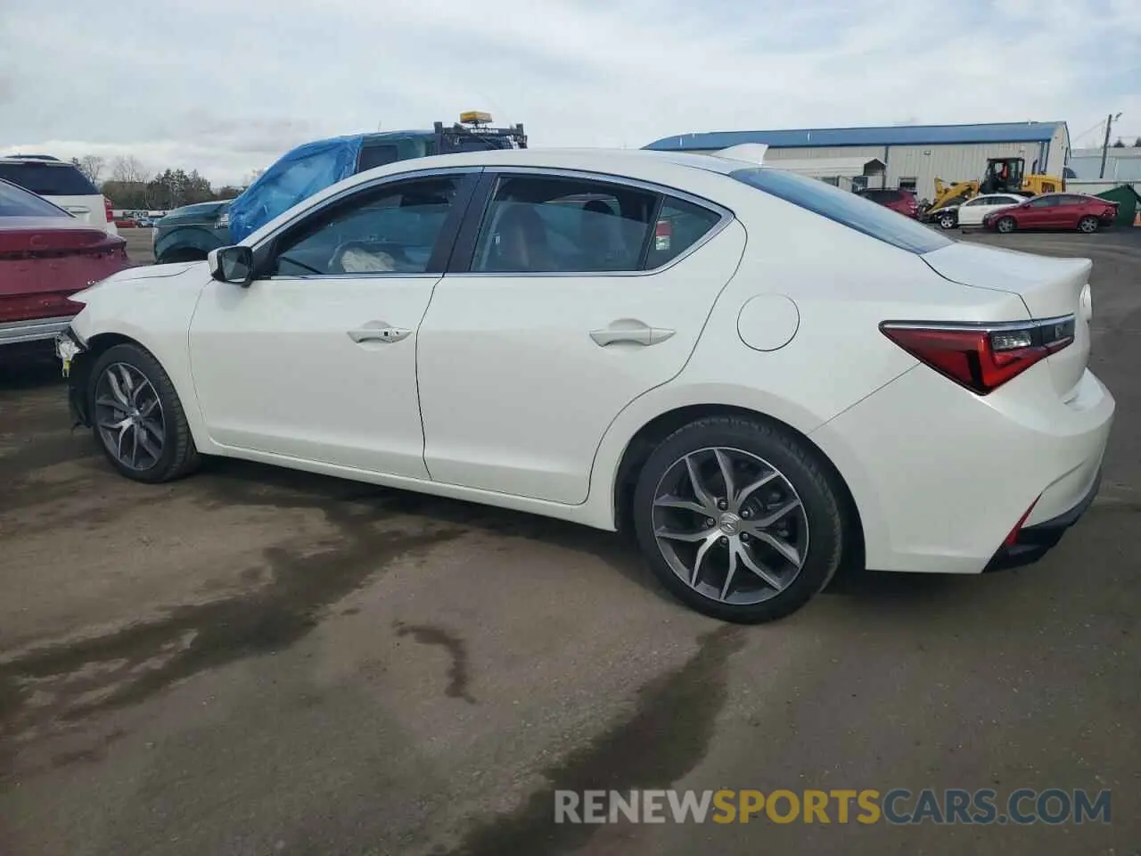 2 Фотография поврежденного автомобиля 19UDE2F7XLA009565 ACURA ILX 2020