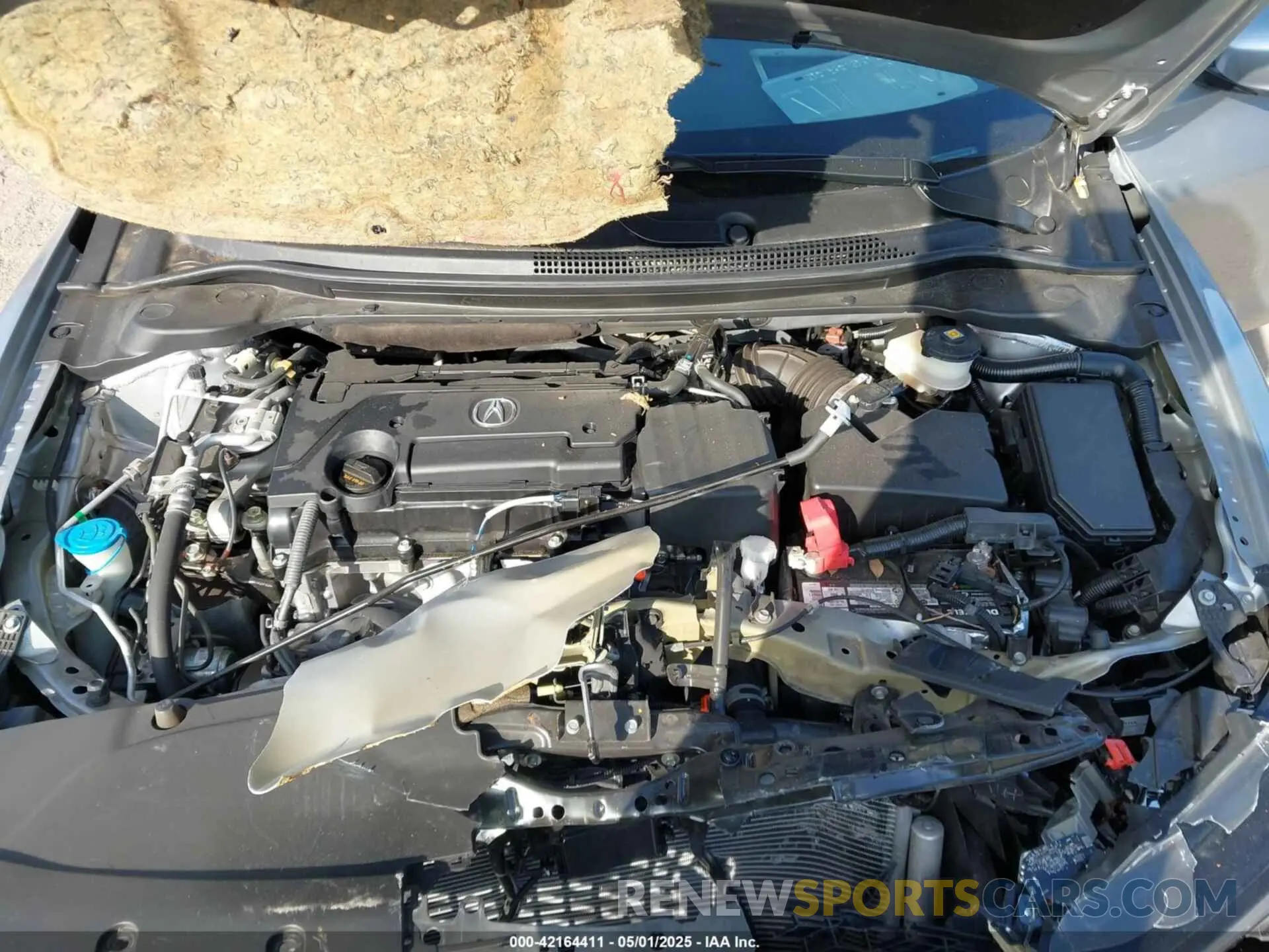 10 Фотография поврежденного автомобиля 19UDE2F7XLA010943 ACURA ILX 2020