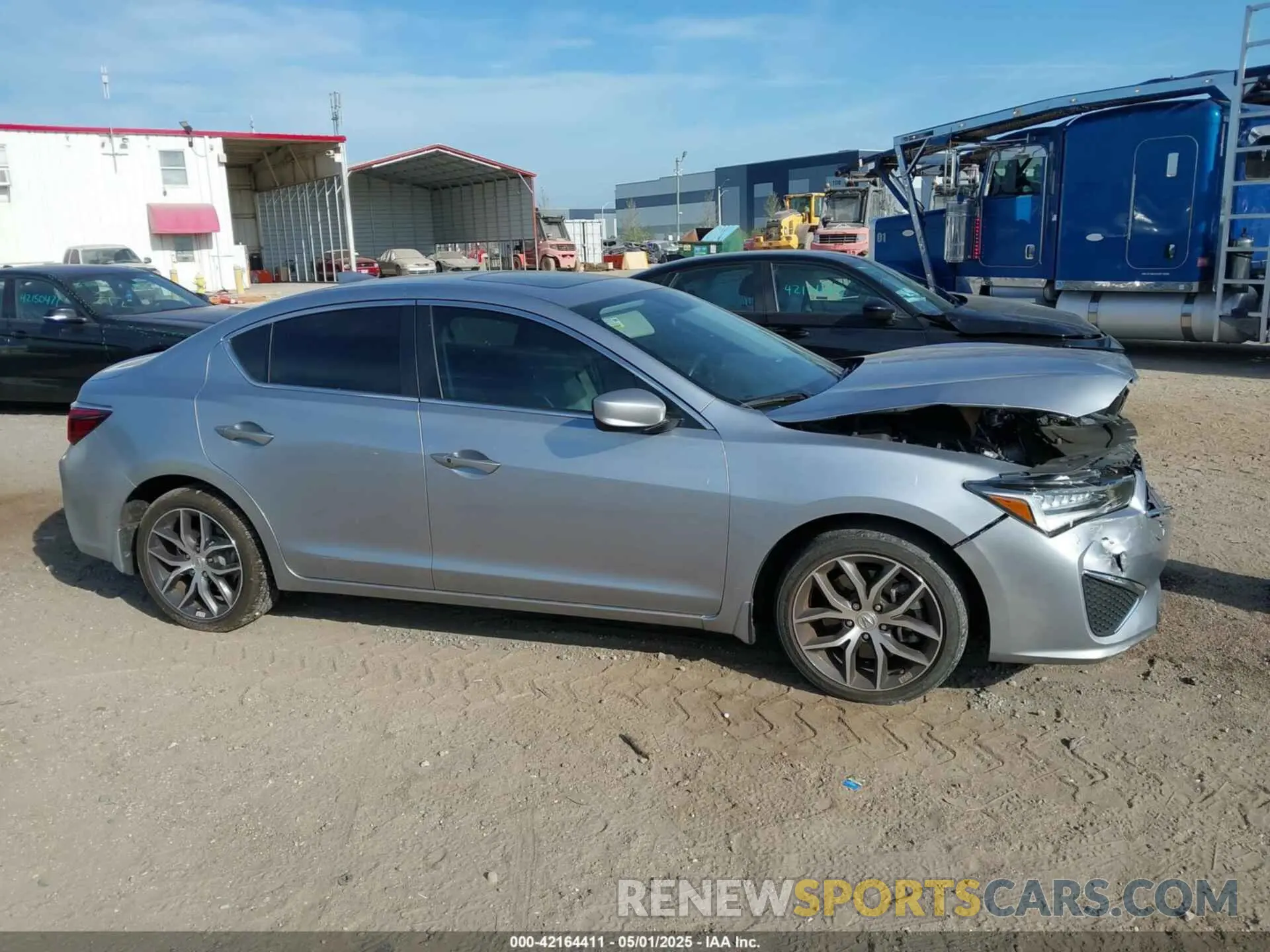 13 Фотография поврежденного автомобиля 19UDE2F7XLA010943 ACURA ILX 2020