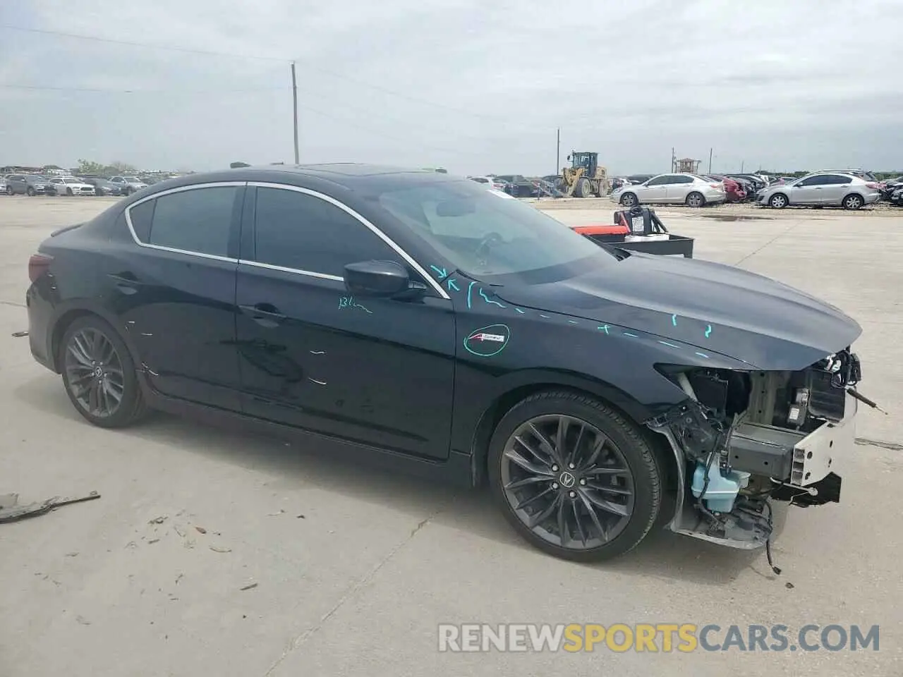 4 Photograph of a damaged car 19UDE2F80LA002777 ACURA ILX 2020