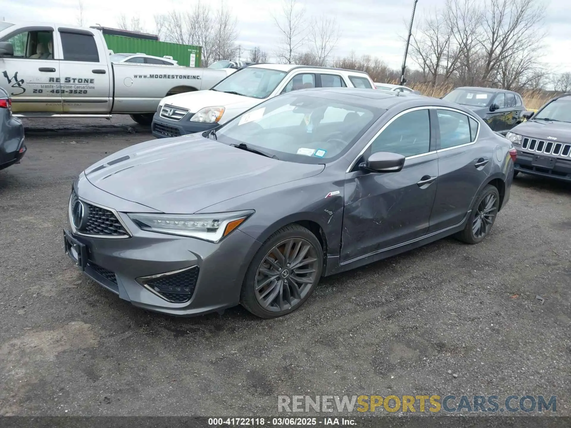 2 Photograph of a damaged car 19UDE2F80LA012323 ACURA ILX 2020