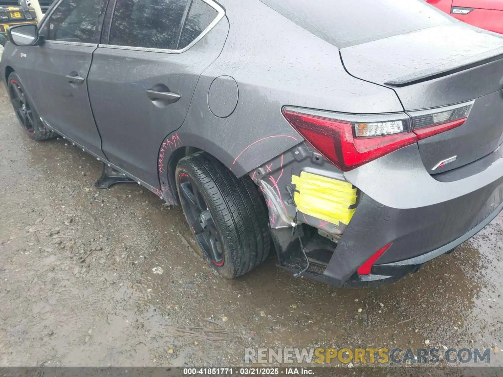 6 Photograph of a damaged car 19UDE2F81LA003713 ACURA ILX 2020