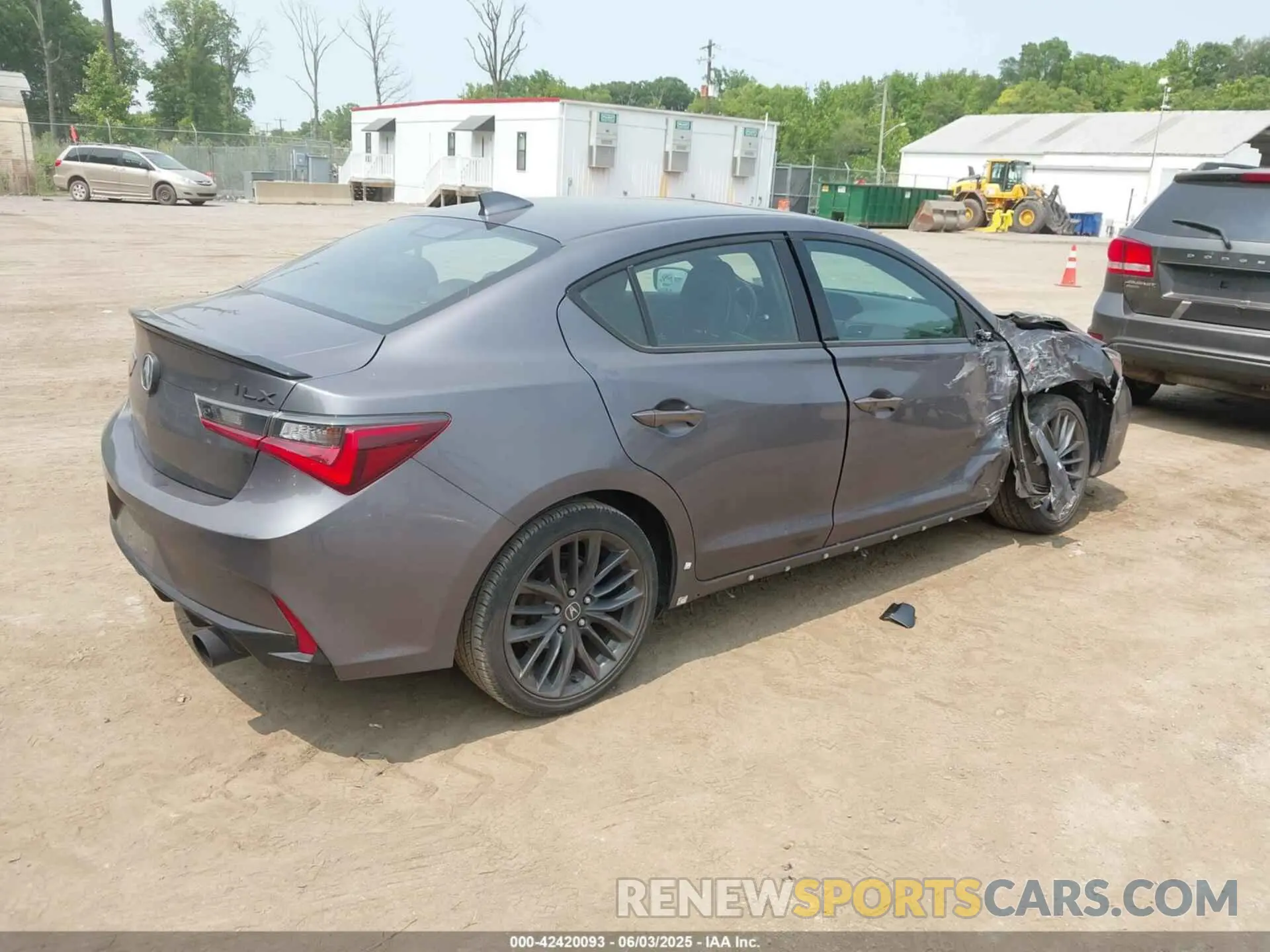 4 Фотография поврежденного автомобиля 19UDE2F81LA006207 ACURA ILX 2020