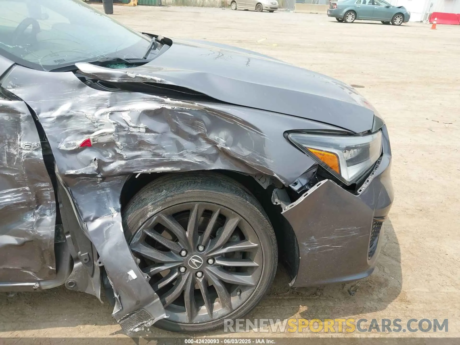 6 Фотография поврежденного автомобиля 19UDE2F81LA006207 ACURA ILX 2020