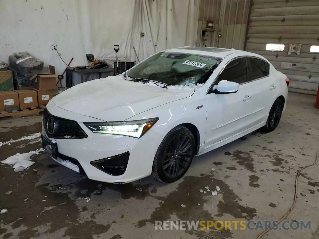 1 Фотография поврежденного автомобиля 19UDE2F81LA009110 ACURA ILX 2020