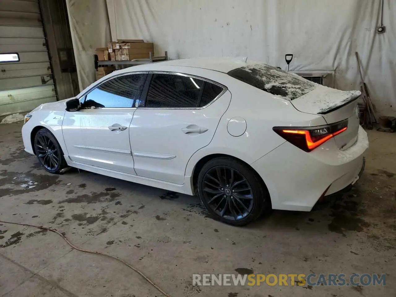 2 Фотография поврежденного автомобиля 19UDE2F81LA009110 ACURA ILX 2020