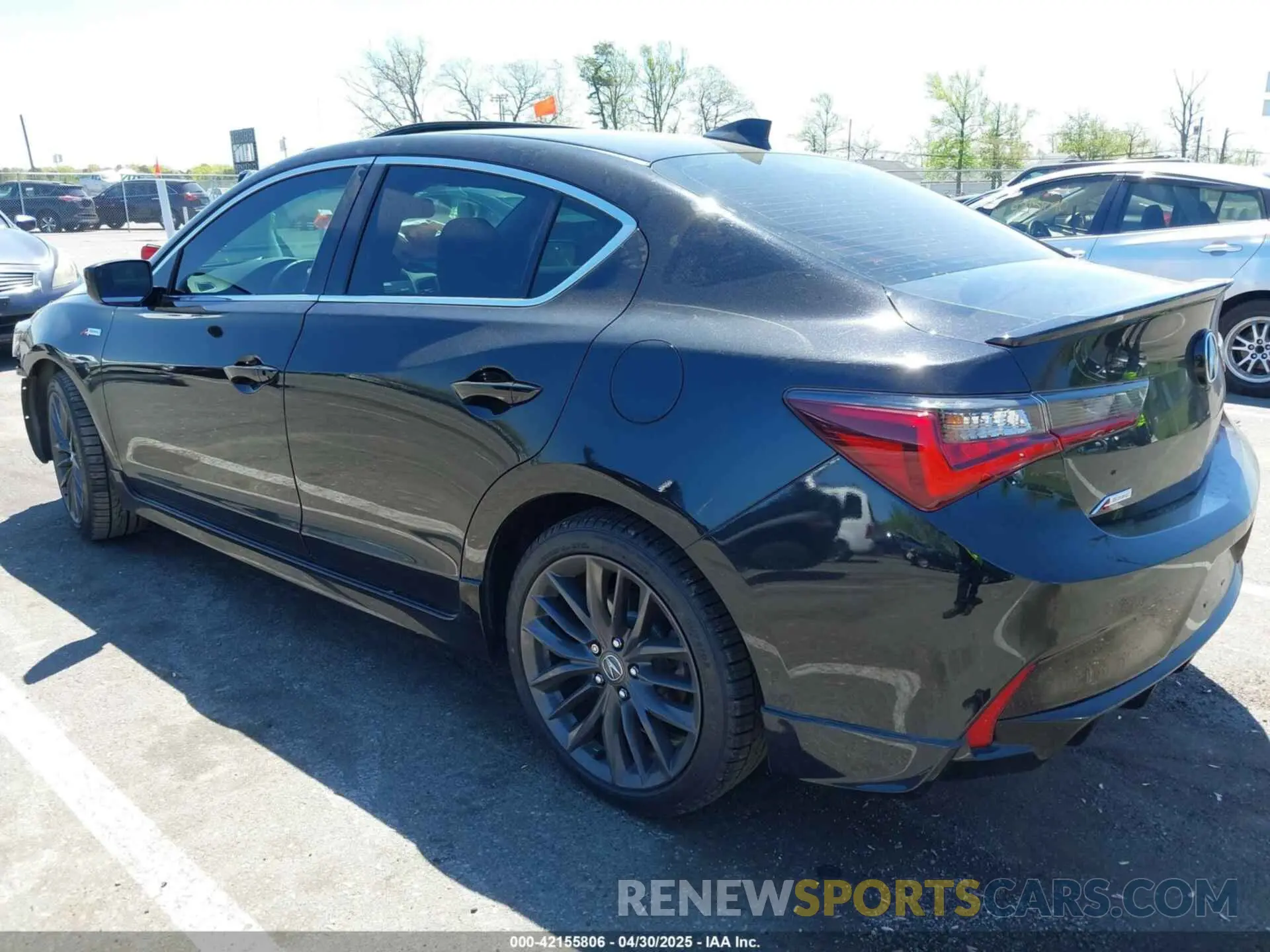3 Photograph of a damaged car 19UDE2F84LA012020 ACURA ILX 2020