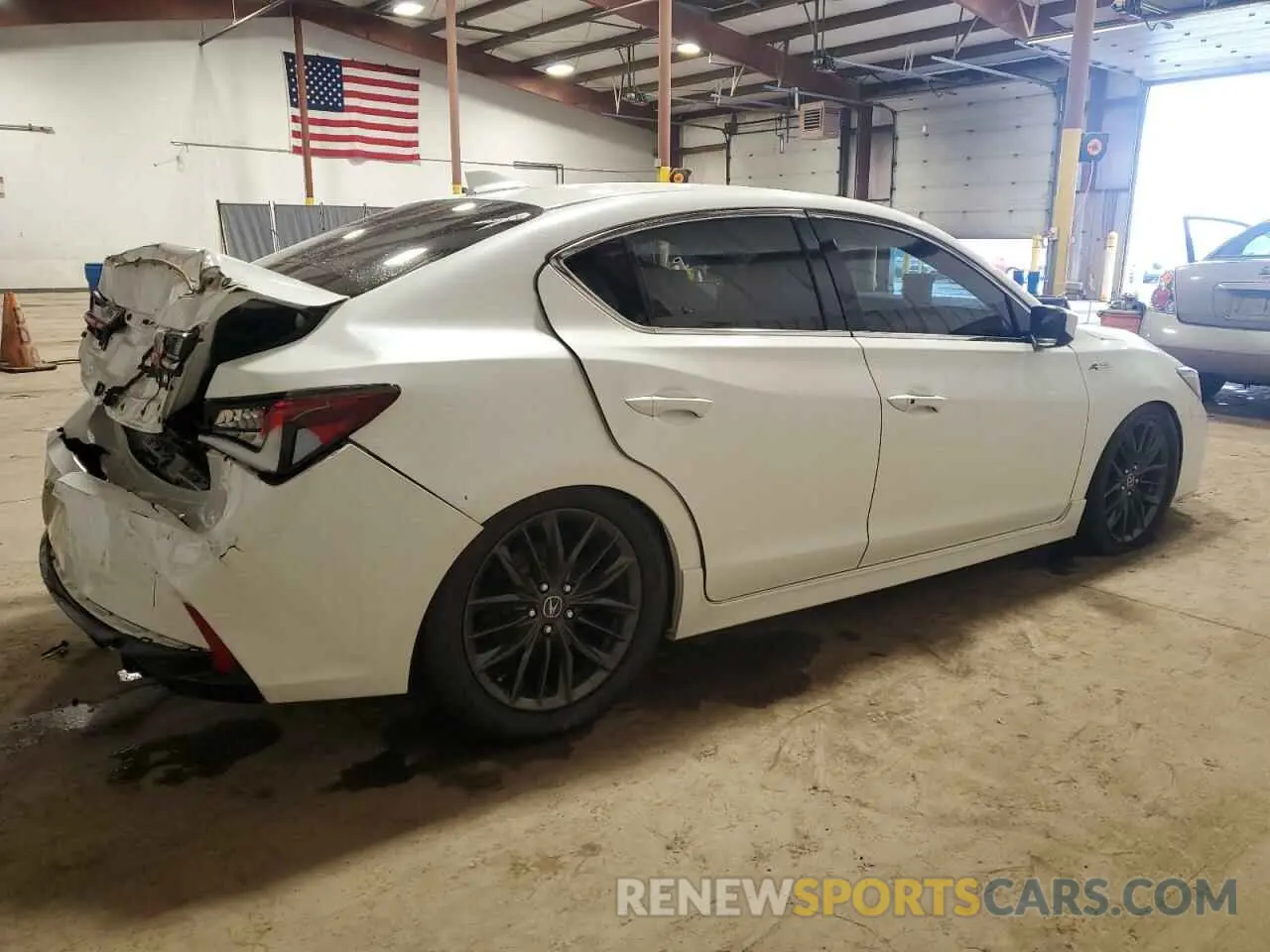 3 Фотография поврежденного автомобиля 19UDE2F87LA006163 ACURA ILX 2020