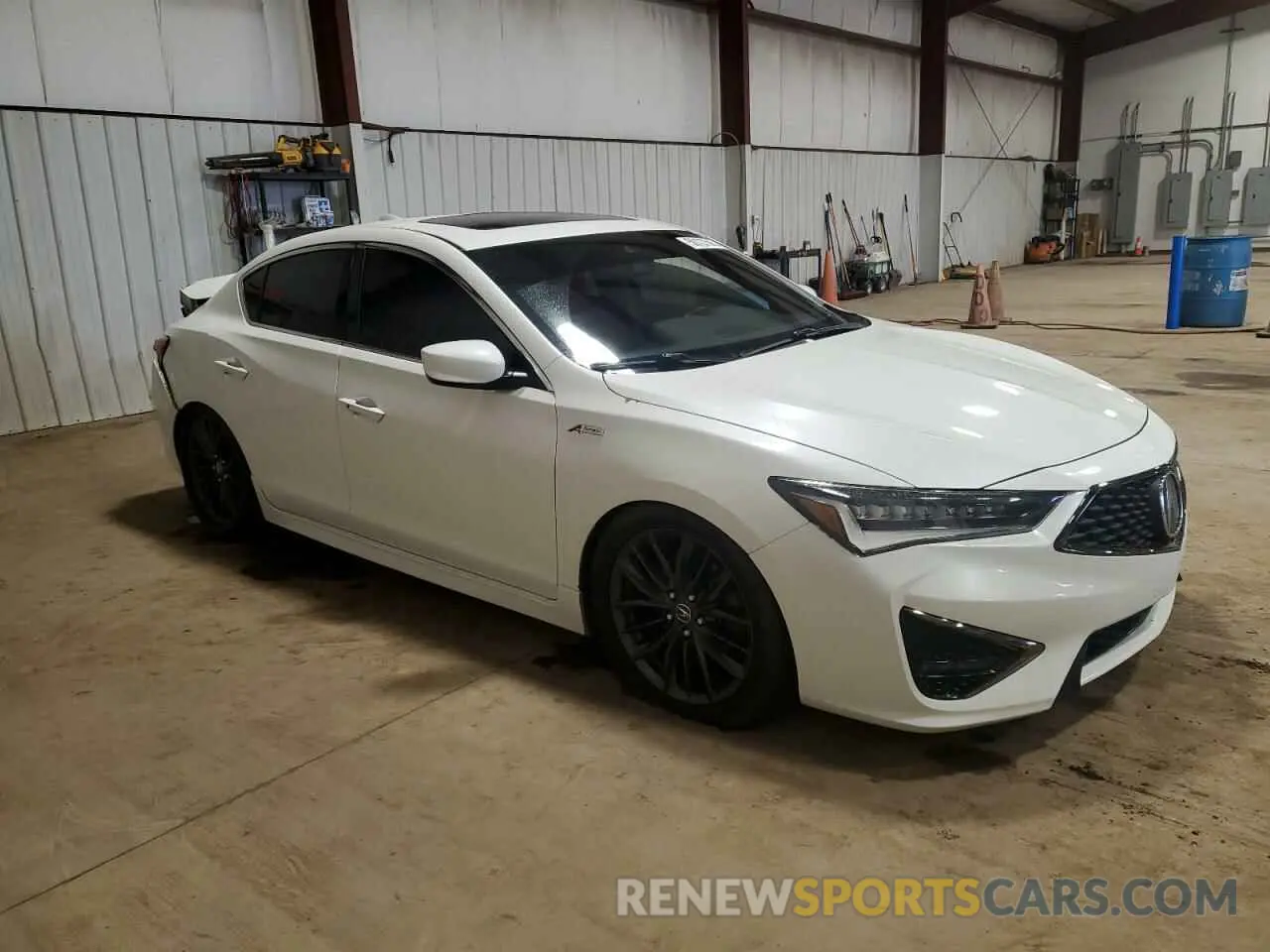 4 Фотография поврежденного автомобиля 19UDE2F87LA006163 ACURA ILX 2020