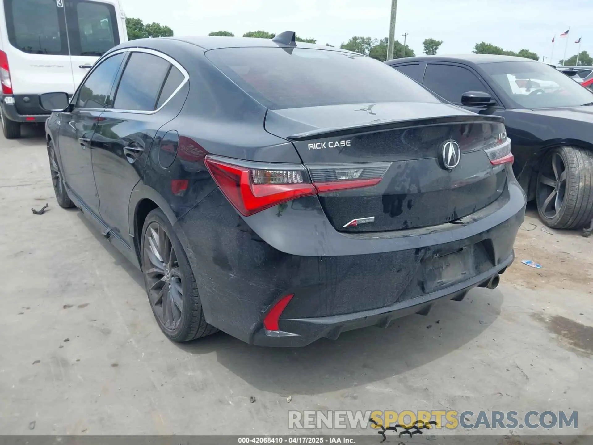 3 Фотография поврежденного автомобиля 19UDE2F88LA008164 ACURA ILX 2020