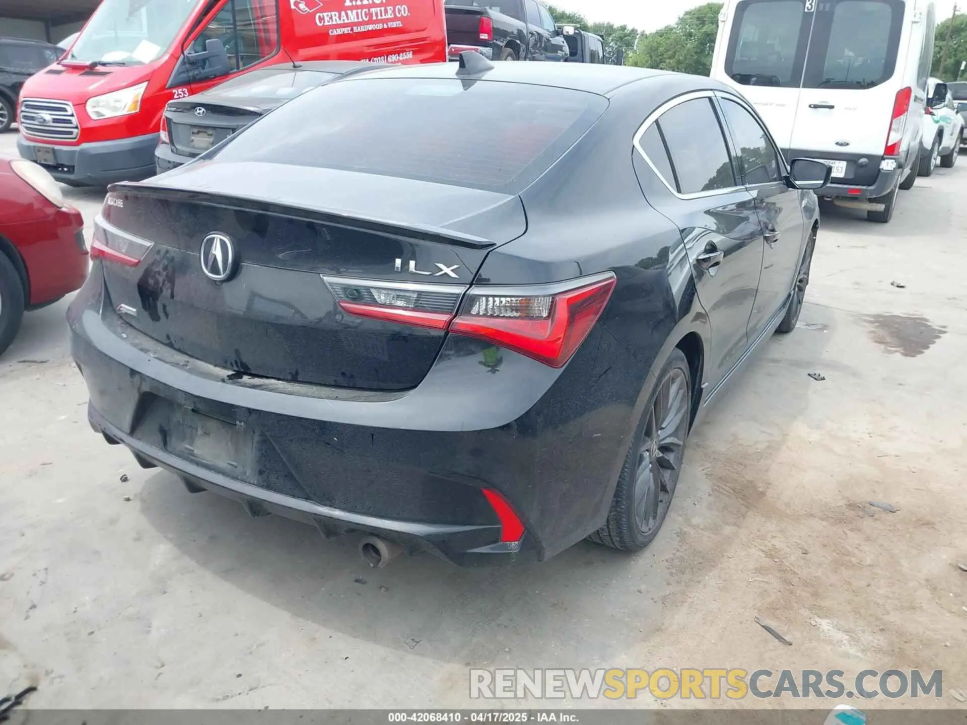 4 Фотография поврежденного автомобиля 19UDE2F88LA008164 ACURA ILX 2020