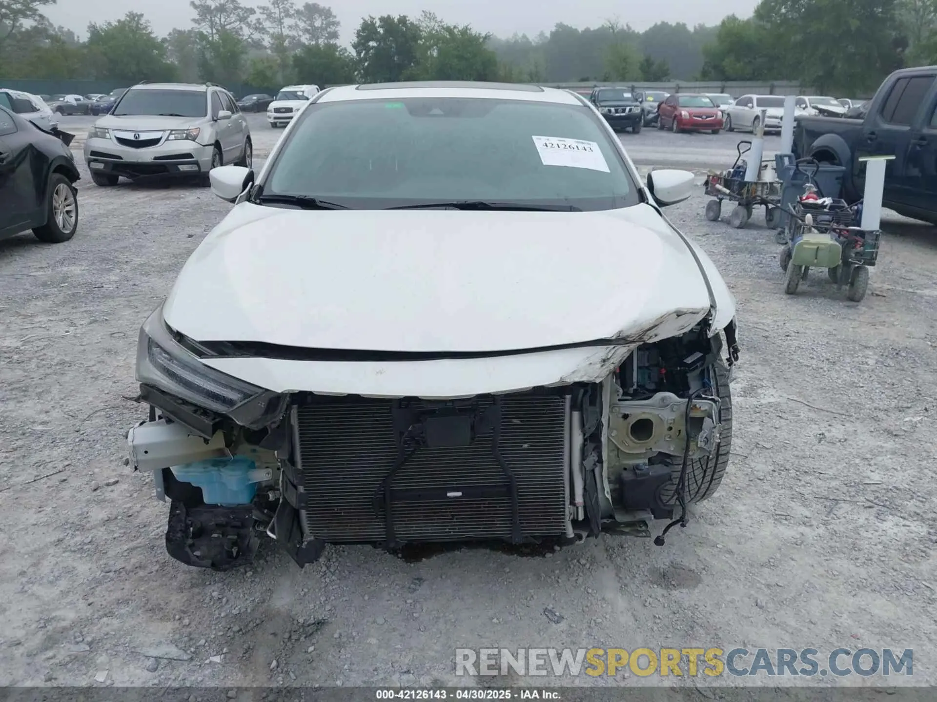 12 Фотография поврежденного автомобиля 19UDE2F30MA003028 ACURA ILX 2021