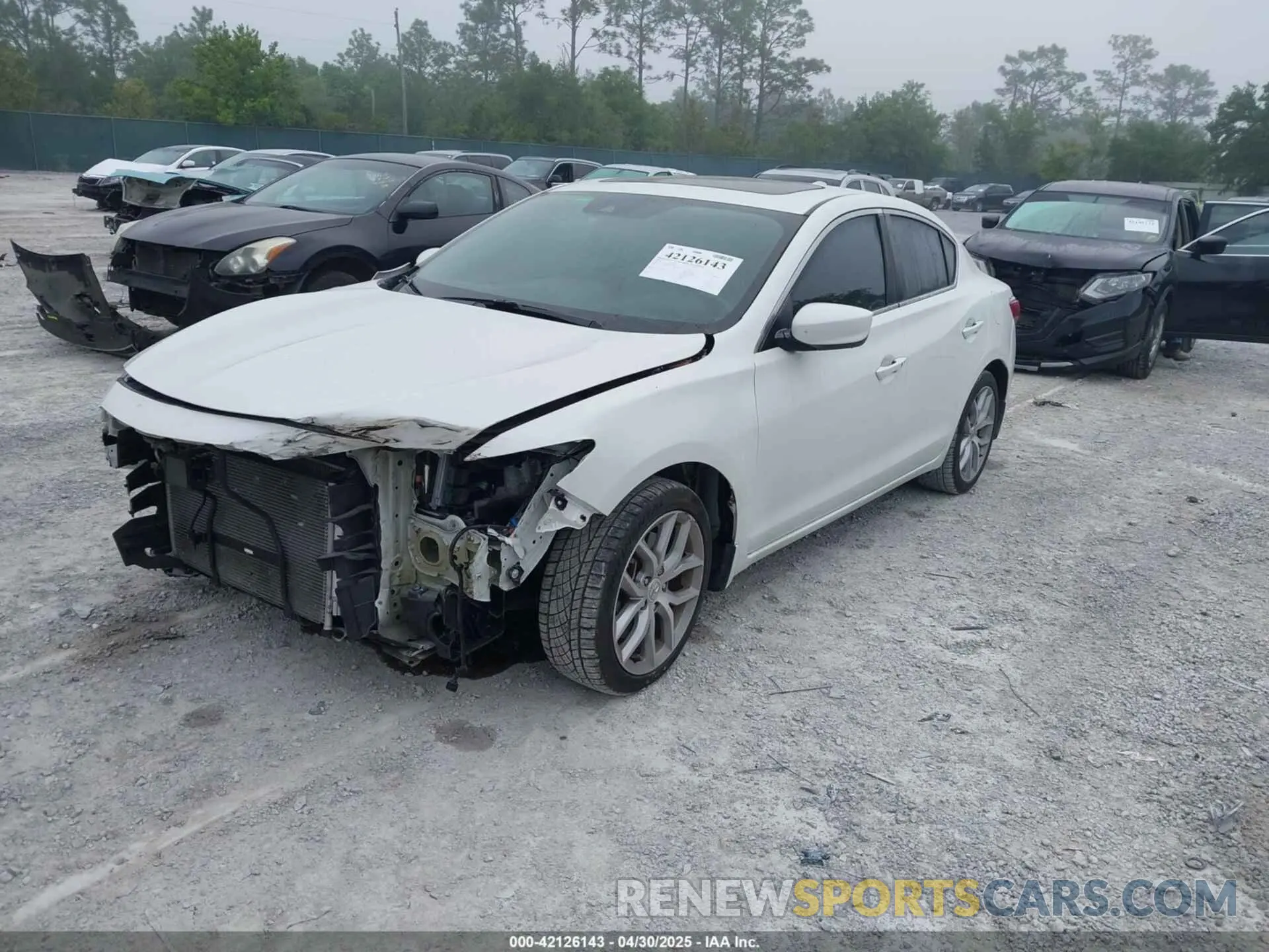 2 Фотография поврежденного автомобиля 19UDE2F30MA003028 ACURA ILX 2021