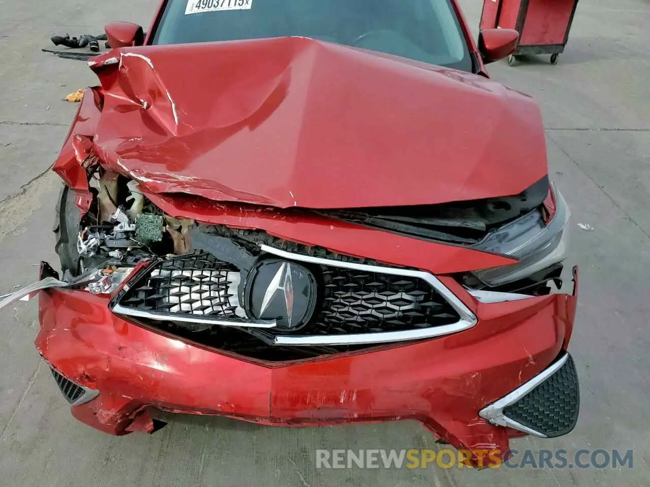 11 Фотография поврежденного автомобиля 19UDE2F31MA001658 ACURA ILX 2021