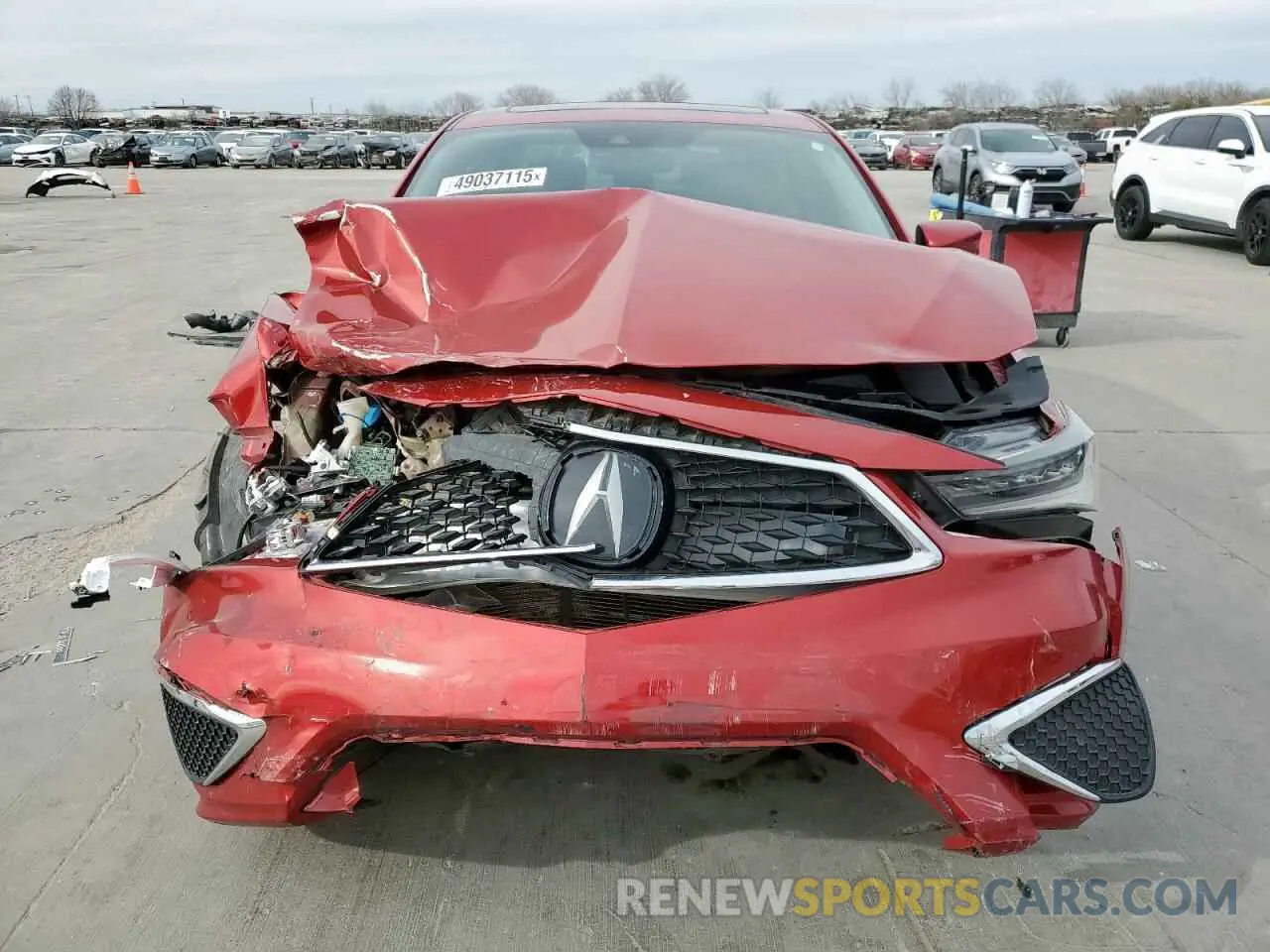 5 Фотография поврежденного автомобиля 19UDE2F31MA001658 ACURA ILX 2021