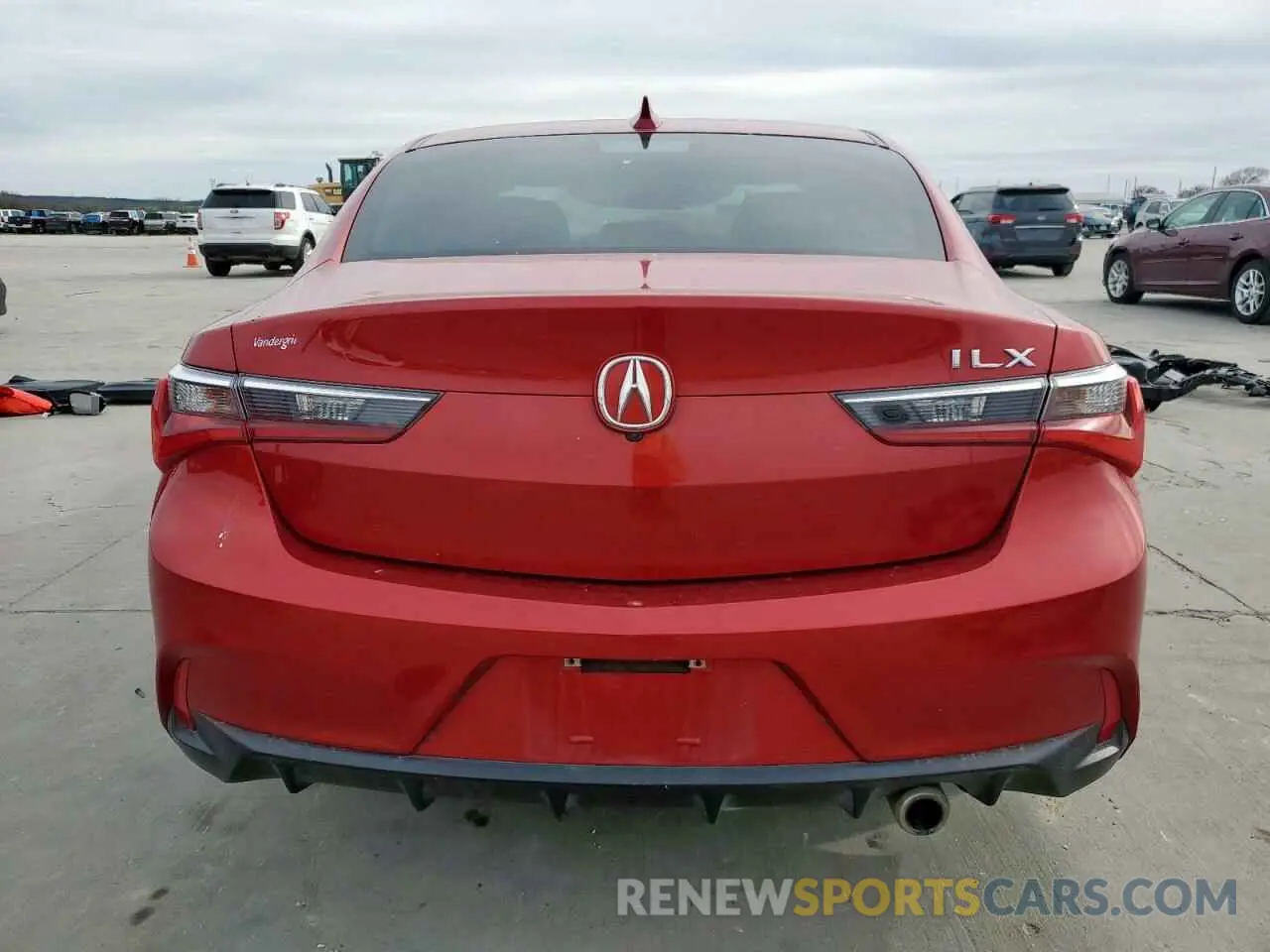 6 Фотография поврежденного автомобиля 19UDE2F31MA001658 ACURA ILX 2021