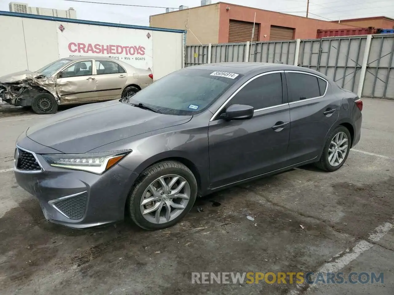 1 Фотография поврежденного автомобиля 19UDE2F32MA002978 ACURA ILX 2021