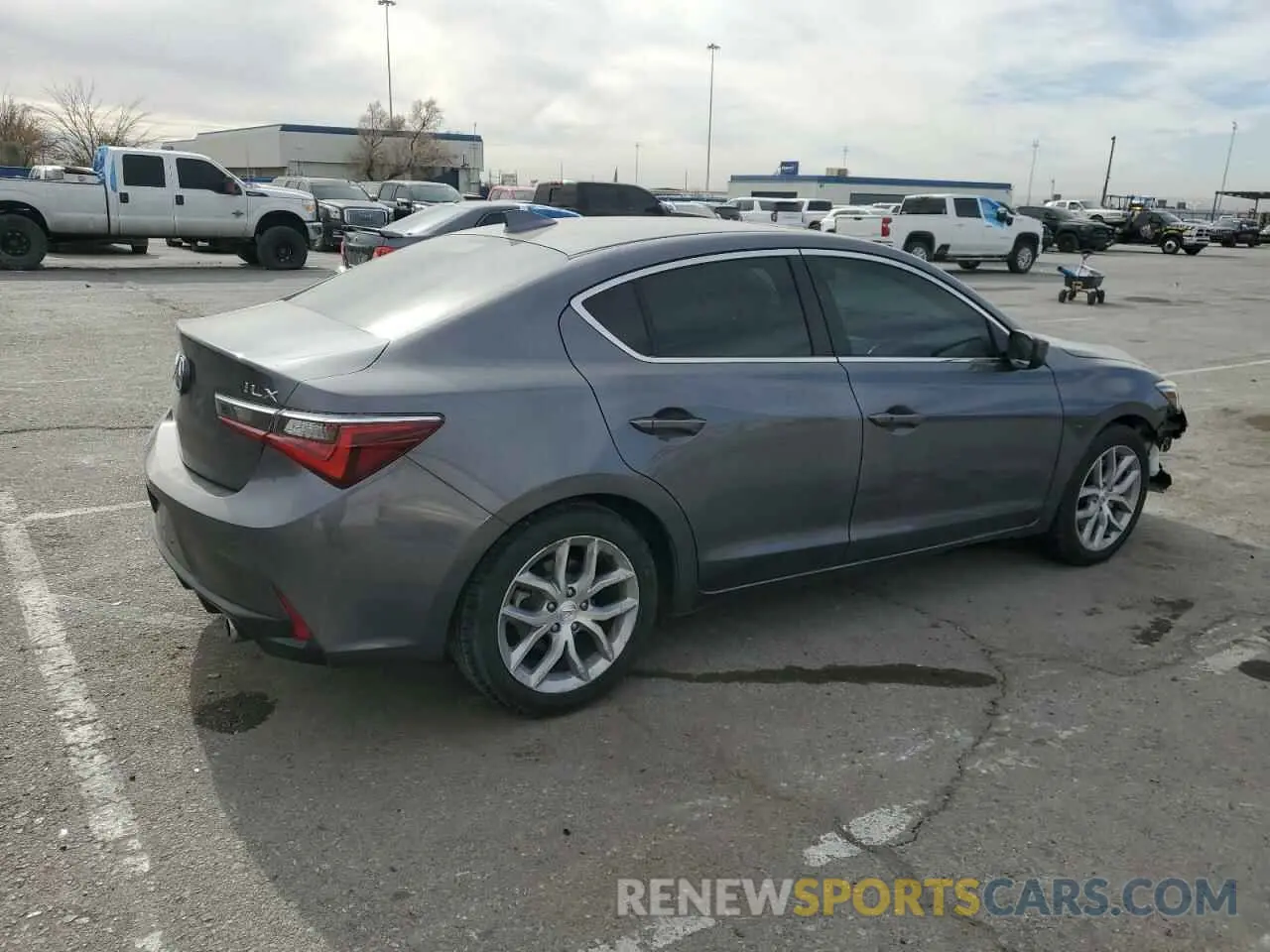 3 Фотография поврежденного автомобиля 19UDE2F32MA002978 ACURA ILX 2021