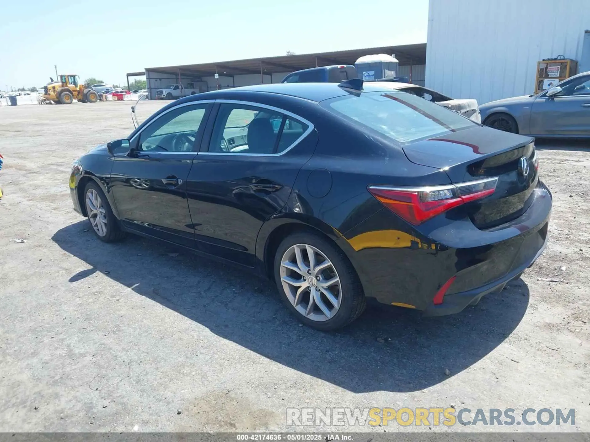 3 Фотография поврежденного автомобиля 19UDE2F36MA004345 ACURA ILX 2021