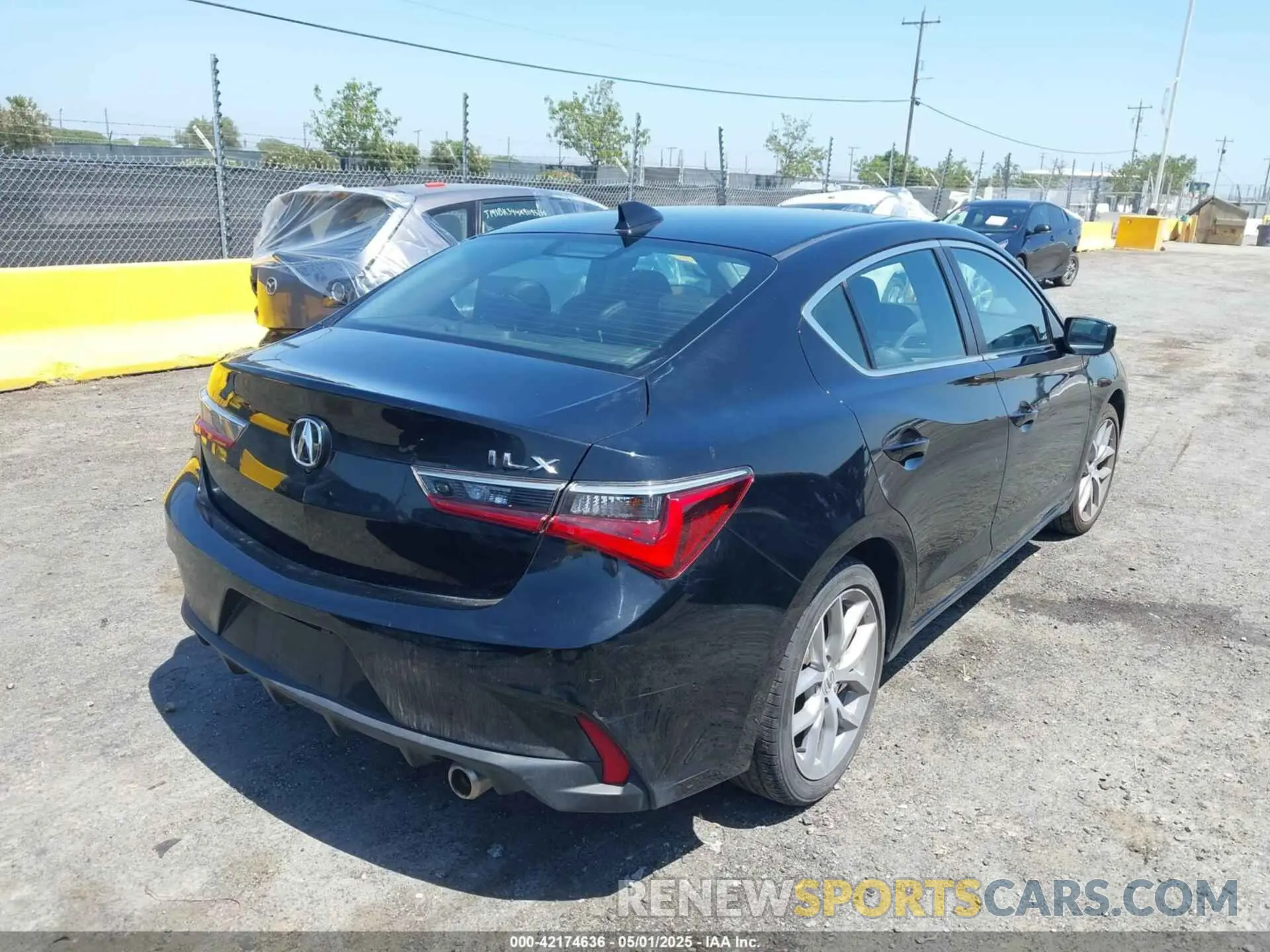 4 Фотография поврежденного автомобиля 19UDE2F36MA004345 ACURA ILX 2021