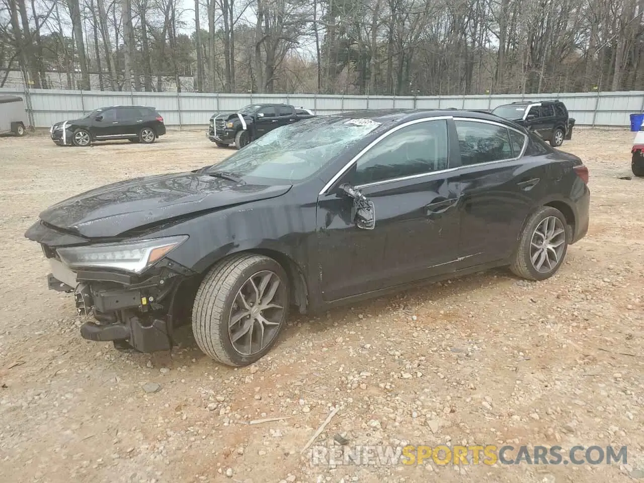1 Фотография поврежденного автомобиля 19UDE2F72MA009643 ACURA ILX 2021