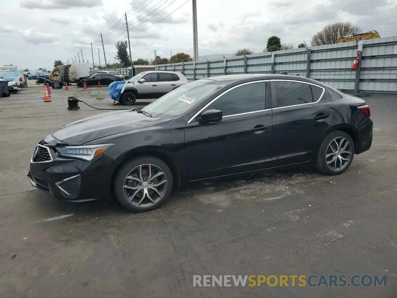 1 Photograph of a damaged car 19UDE2F73MA011529 ACURA ILX 2021