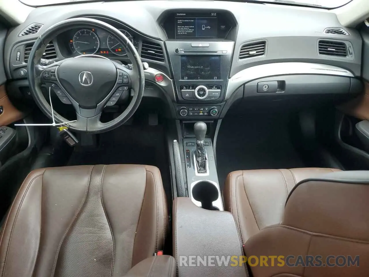 8 Photograph of a damaged car 19UDE2F73MA011529 ACURA ILX 2021