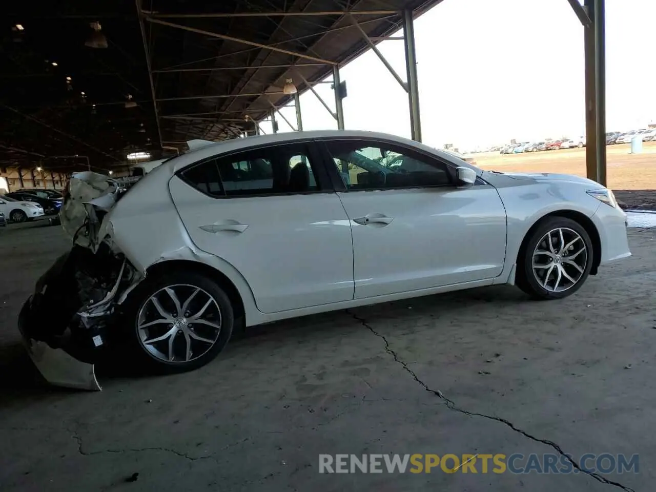 3 Фотография поврежденного автомобиля 19UDE2F74MA001186 ACURA ILX 2021