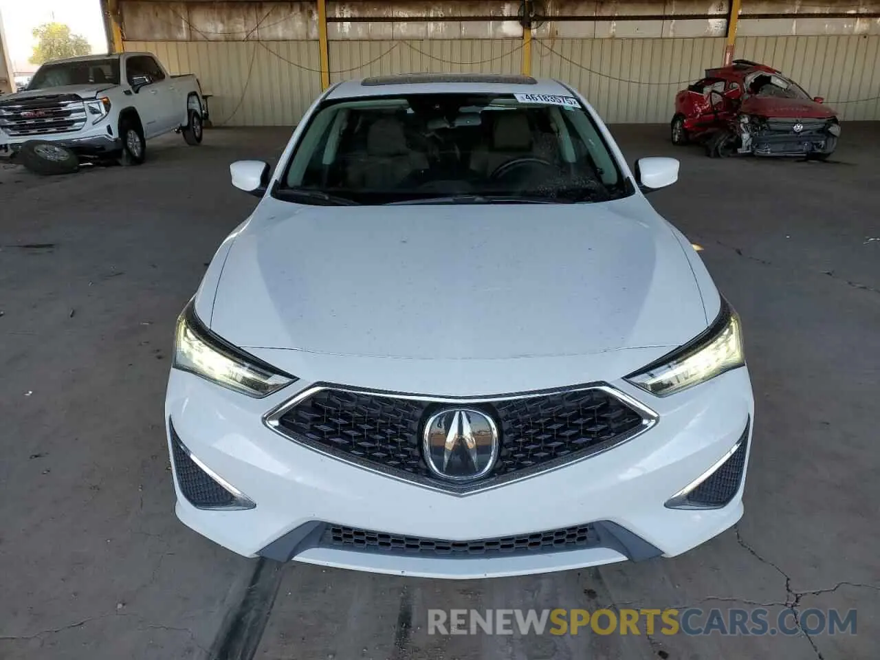 5 Фотография поврежденного автомобиля 19UDE2F74MA001186 ACURA ILX 2021