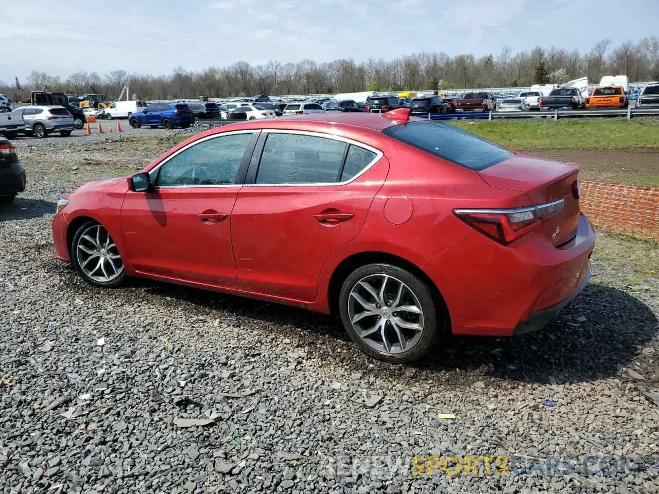2 Photograph of a damaged car 19UDE2F74MA006386 ACURA ILX 2021
