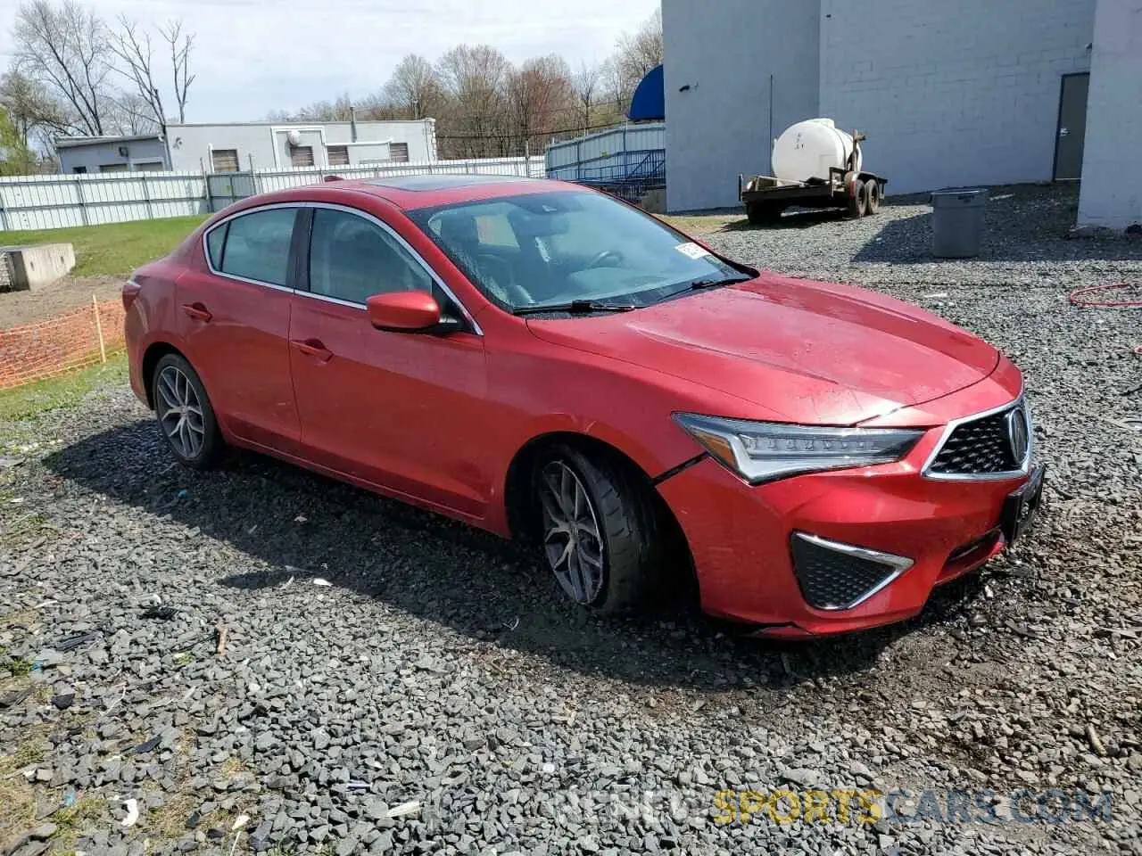 4 Photograph of a damaged car 19UDE2F74MA006386 ACURA ILX 2021