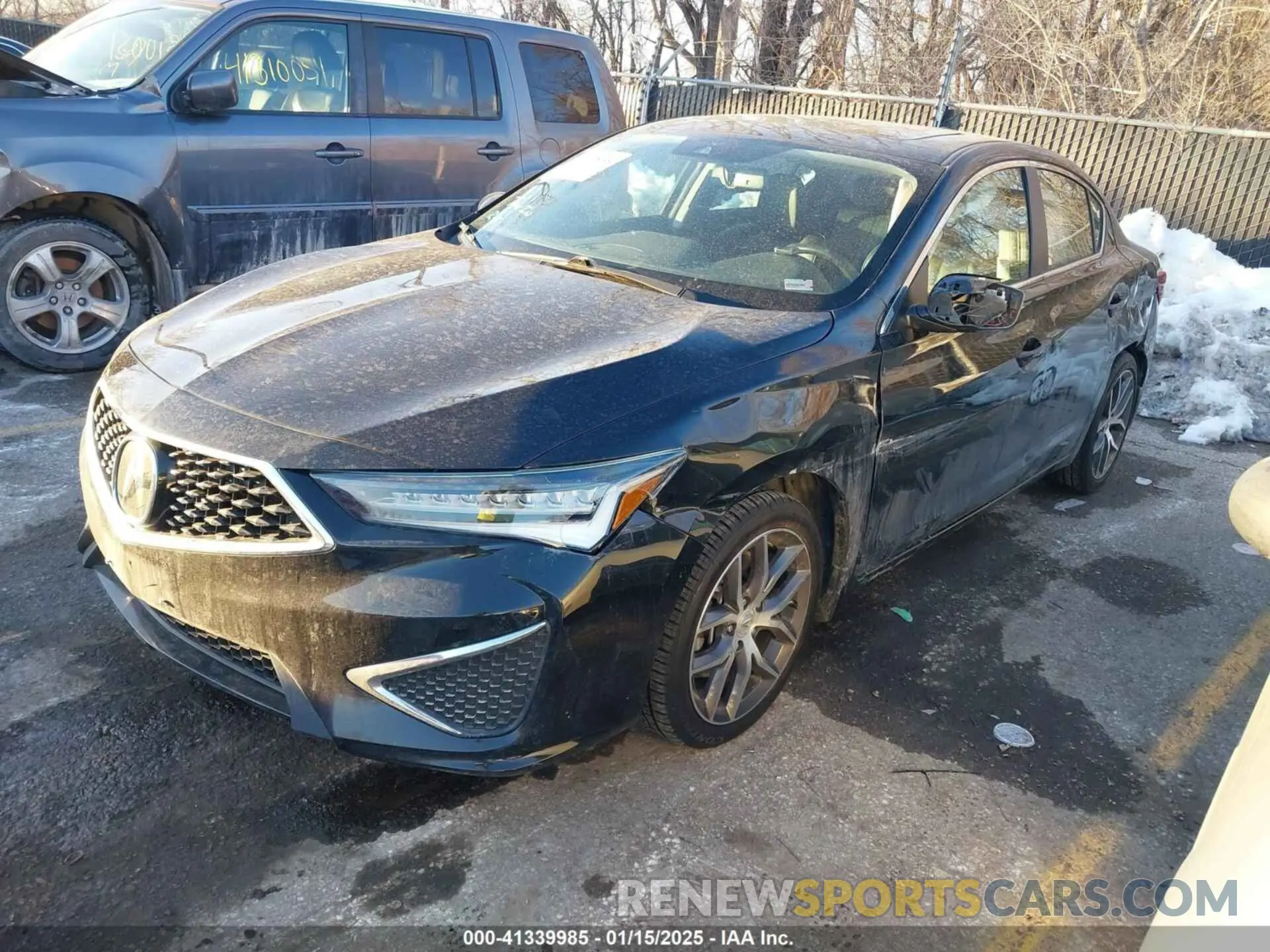 2 Photograph of a damaged car 19UDE2F76MA005532 ACURA ILX 2021