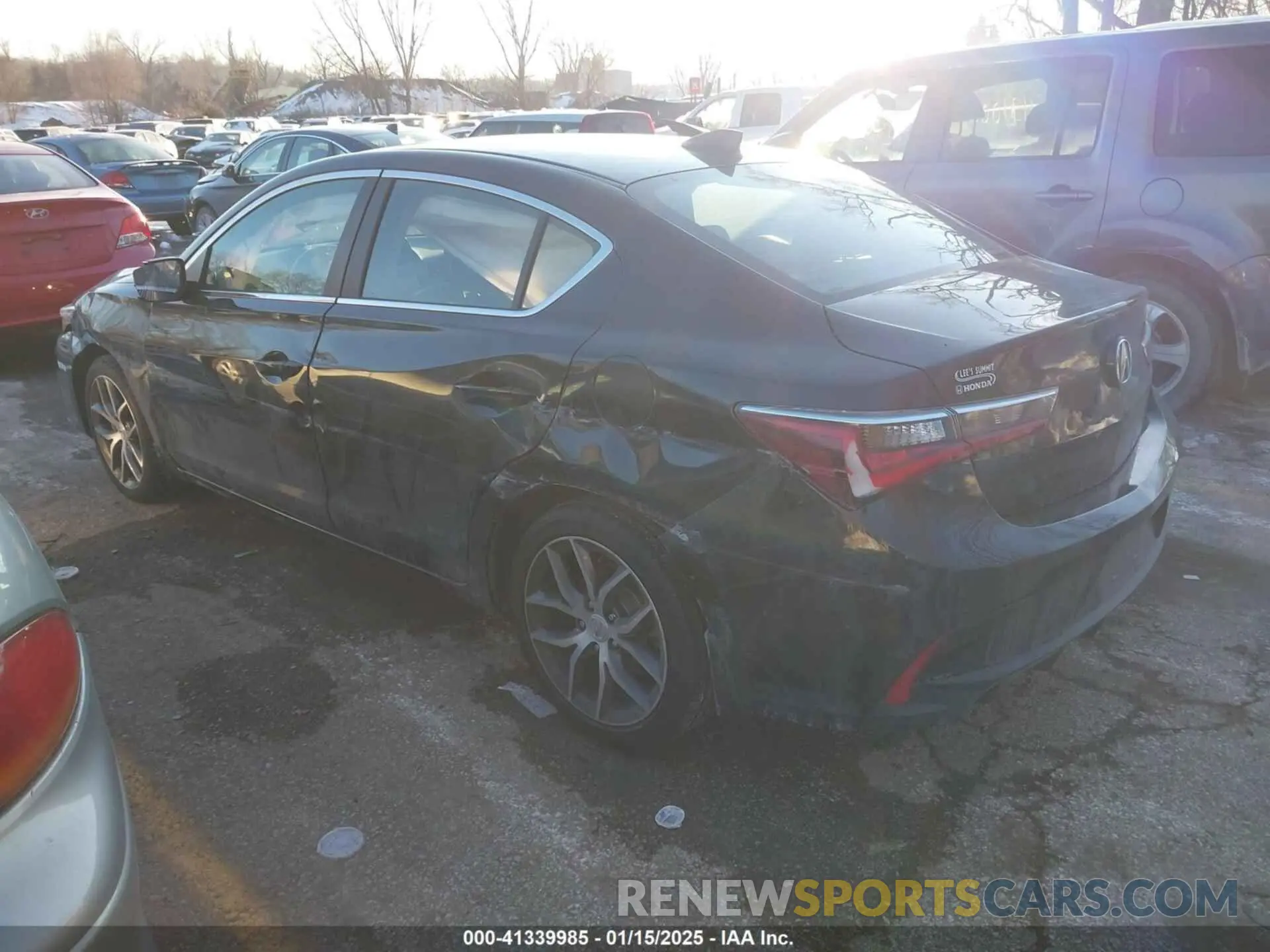 3 Photograph of a damaged car 19UDE2F76MA005532 ACURA ILX 2021