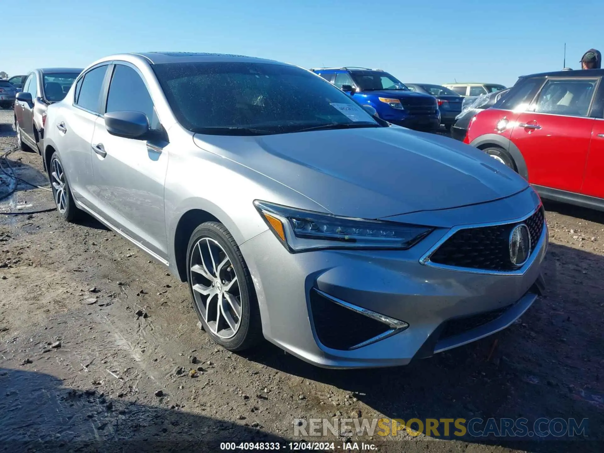 1 Фотография поврежденного автомобиля 19UDE2F77MA002431 ACURA ILX 2021