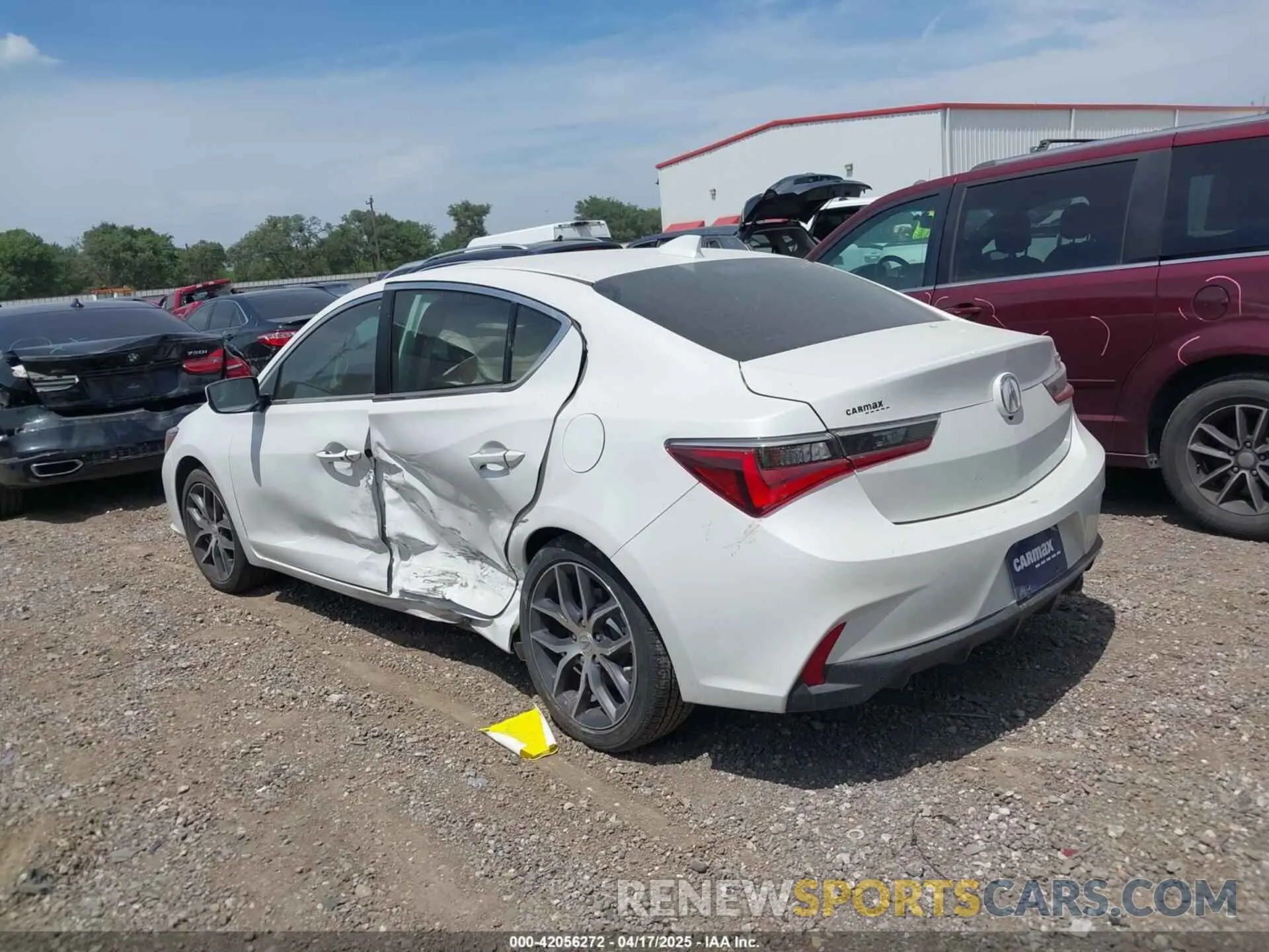 14 Фотография поврежденного автомобиля 19UDE2F77MA009380 ACURA ILX 2021