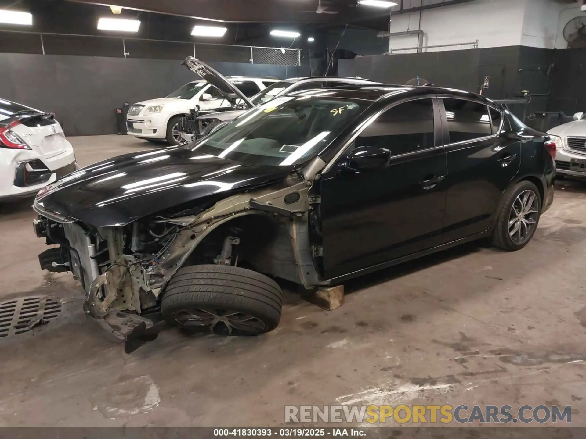 2 Photograph of a damaged car 19UDE2F79MA010093 ACURA ILX 2021