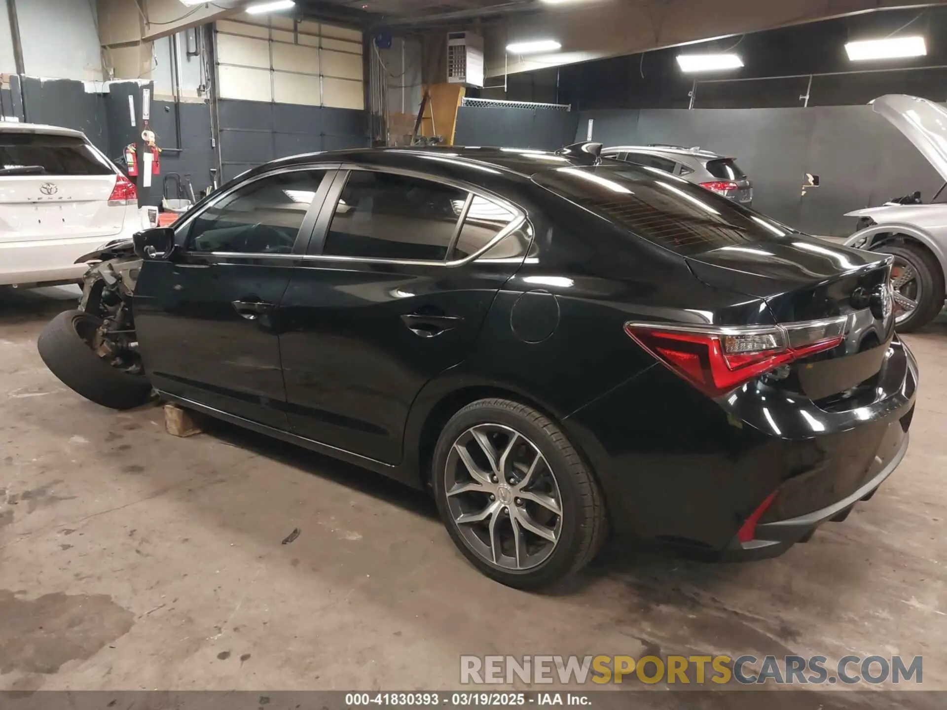 3 Photograph of a damaged car 19UDE2F79MA010093 ACURA ILX 2021