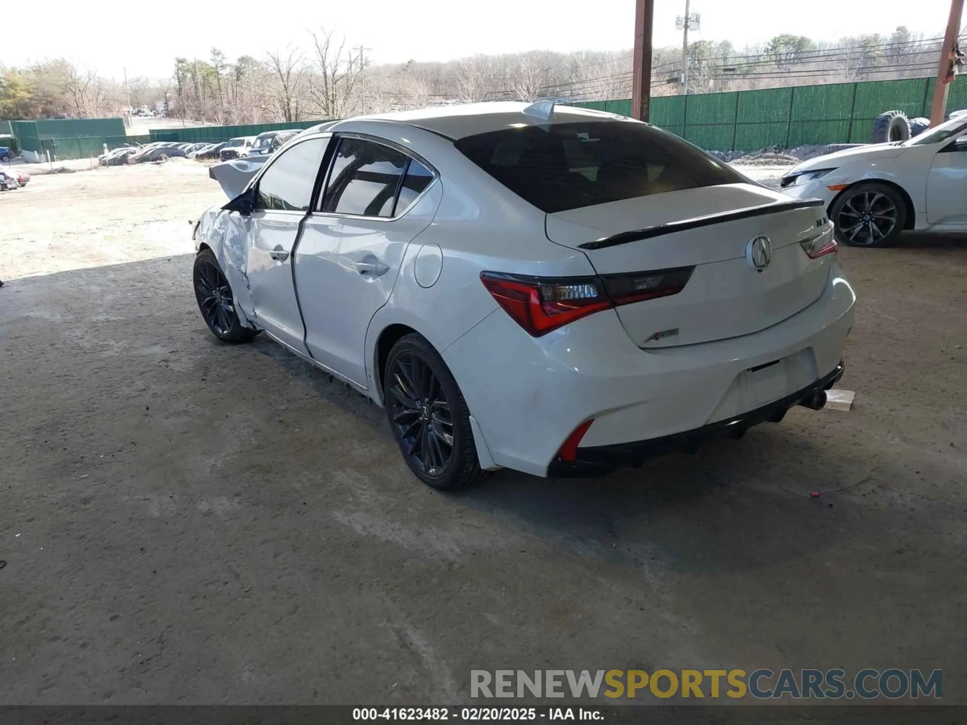 3 Photograph of a damaged car 19UDE2F80MA003543 ACURA ILX 2021