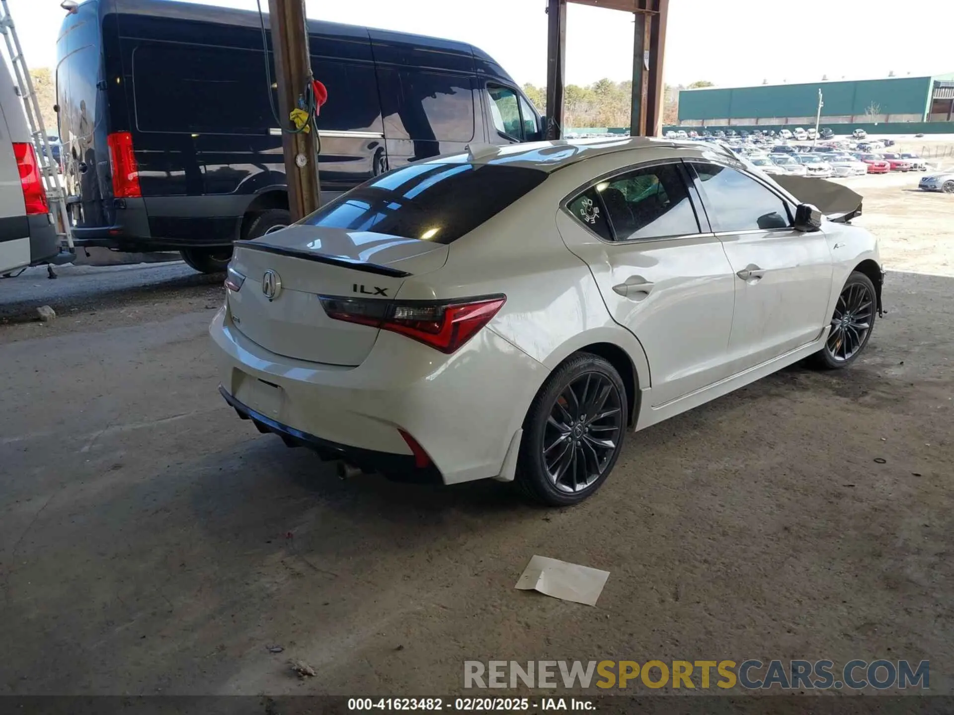 4 Photograph of a damaged car 19UDE2F80MA003543 ACURA ILX 2021