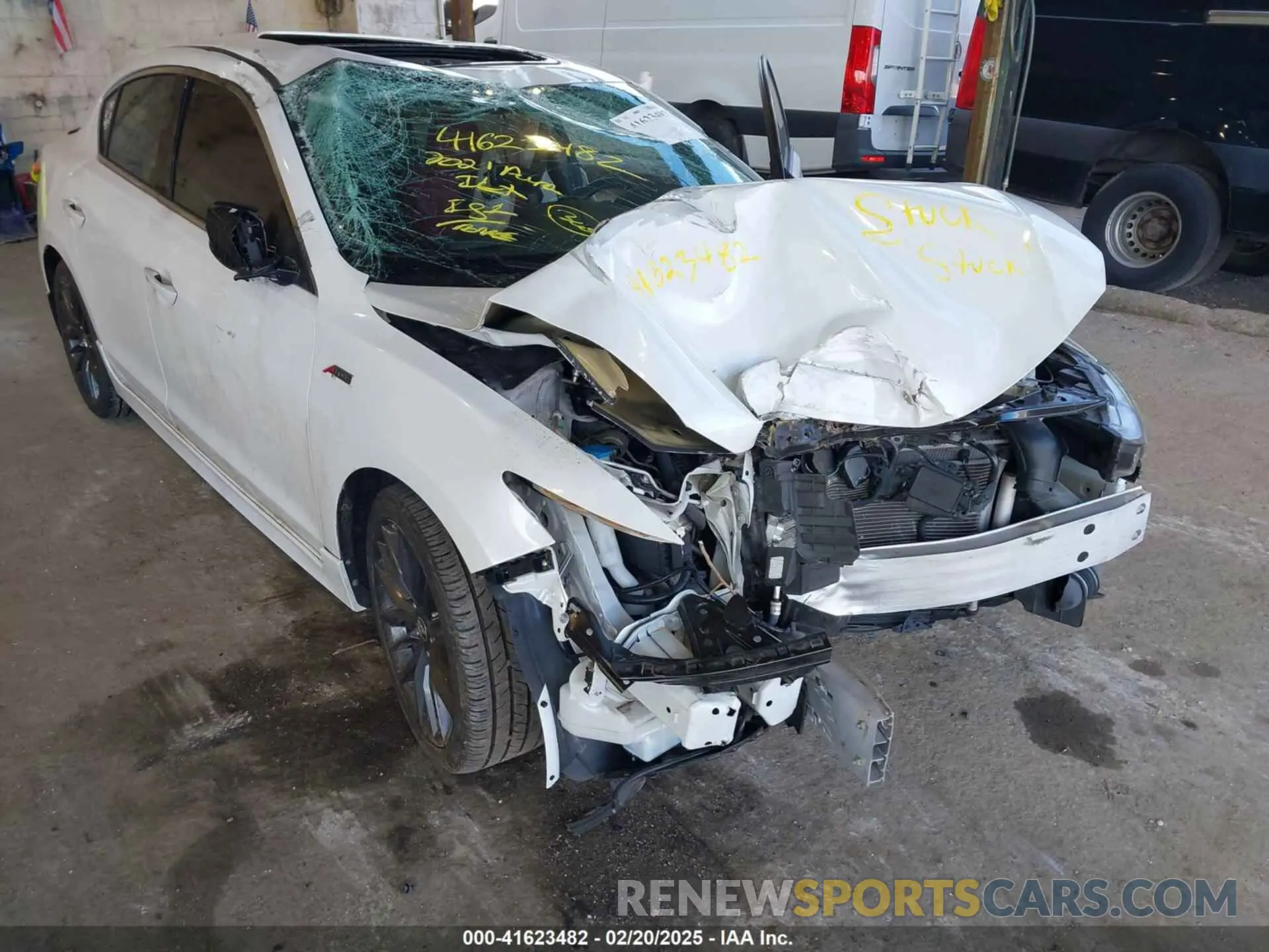 6 Photograph of a damaged car 19UDE2F80MA003543 ACURA ILX 2021