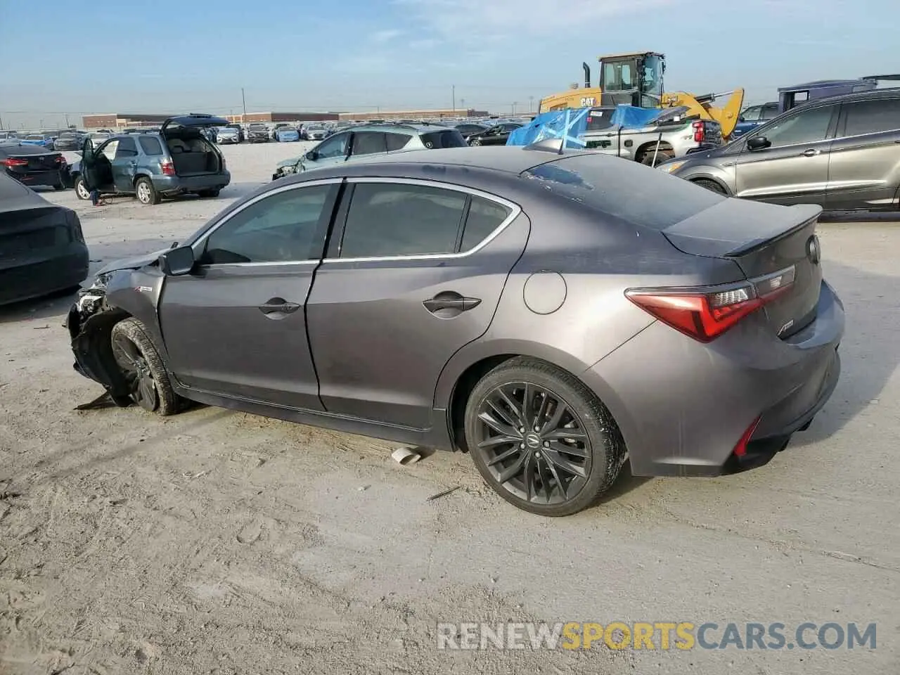 2 Фотография поврежденного автомобиля 19UDE2F84MA001732 ACURA ILX 2021