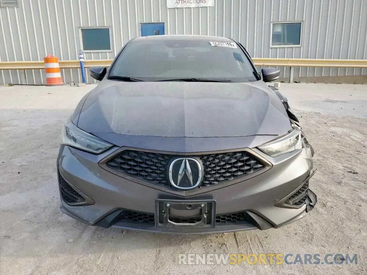 5 Фотография поврежденного автомобиля 19UDE2F84MA001732 ACURA ILX 2021