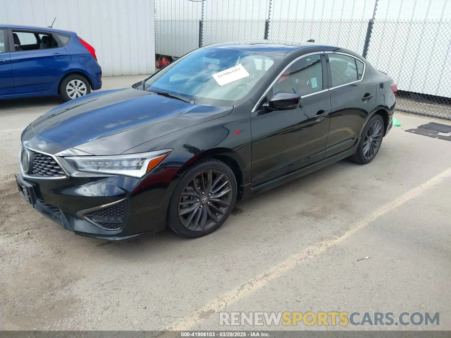 2 Фотография поврежденного автомобиля 19UDE2F87MA004091 ACURA ILX 2021
