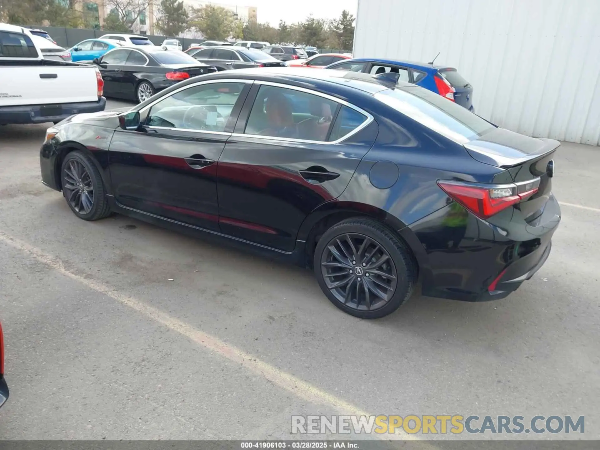3 Фотография поврежденного автомобиля 19UDE2F87MA004091 ACURA ILX 2021