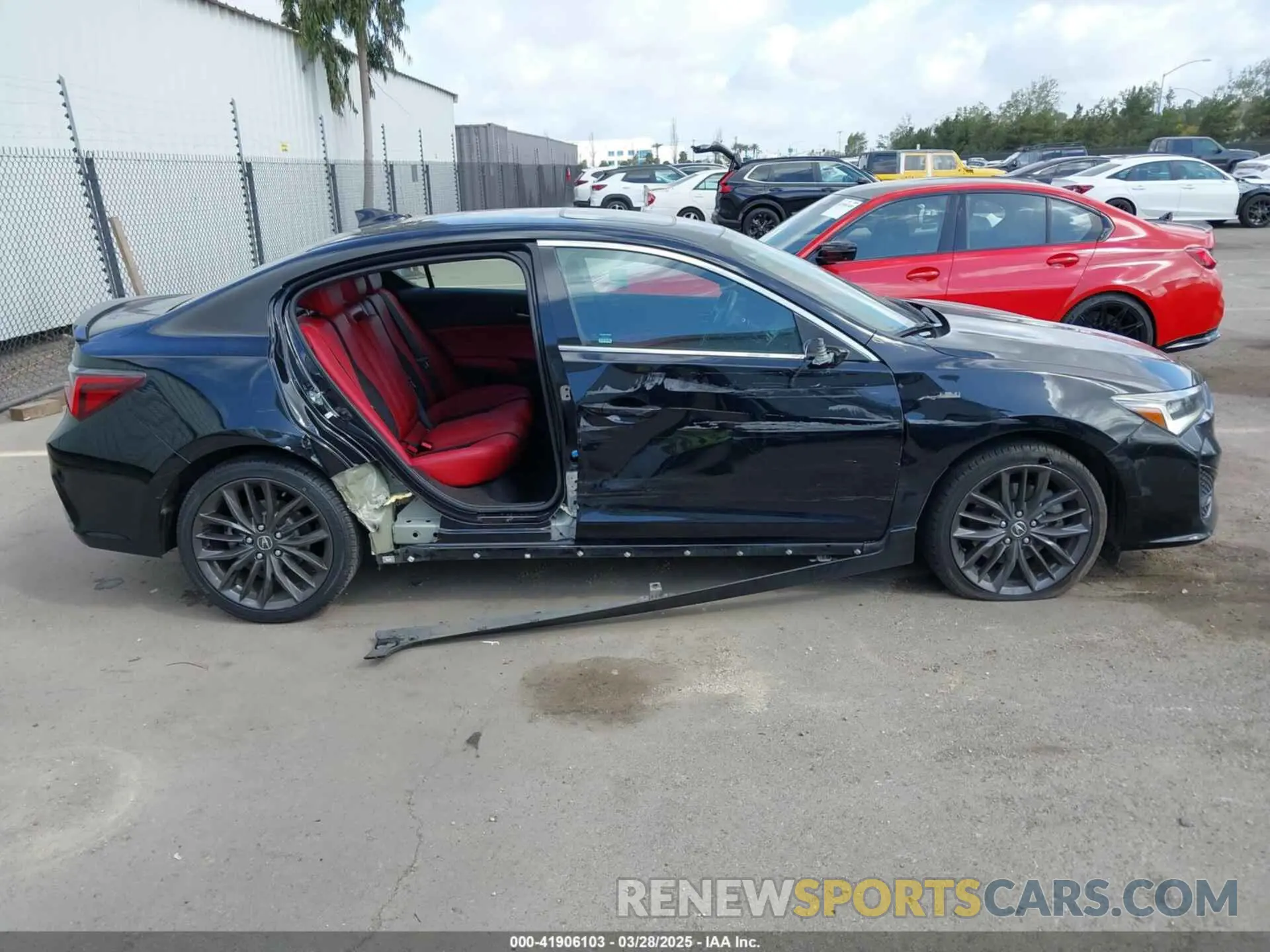 6 Фотография поврежденного автомобиля 19UDE2F87MA004091 ACURA ILX 2021