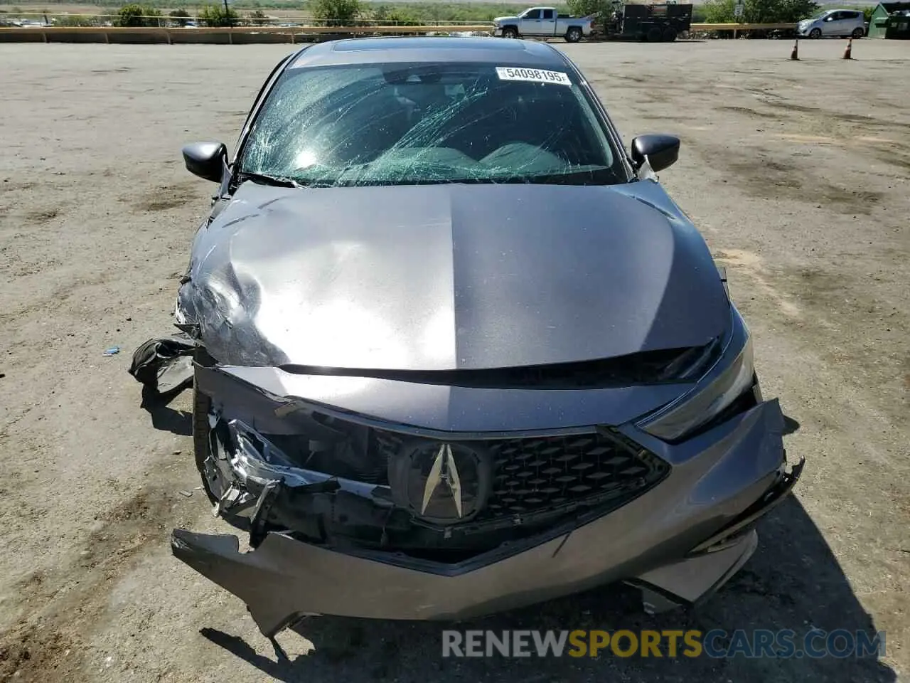 5 Фотография поврежденного автомобиля 19UDE2F87MA007637 ACURA ILX 2021