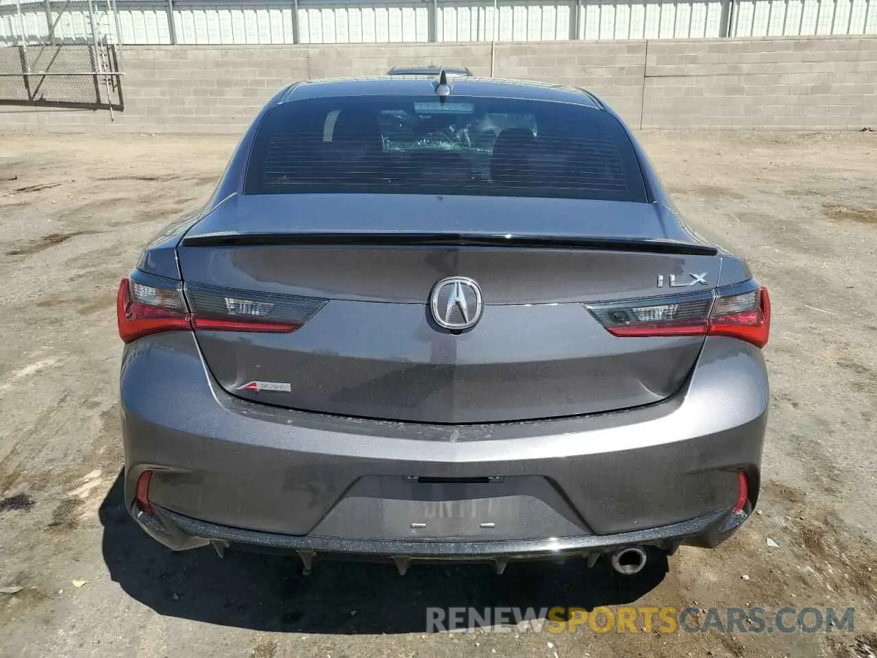 6 Фотография поврежденного автомобиля 19UDE2F87MA007637 ACURA ILX 2021