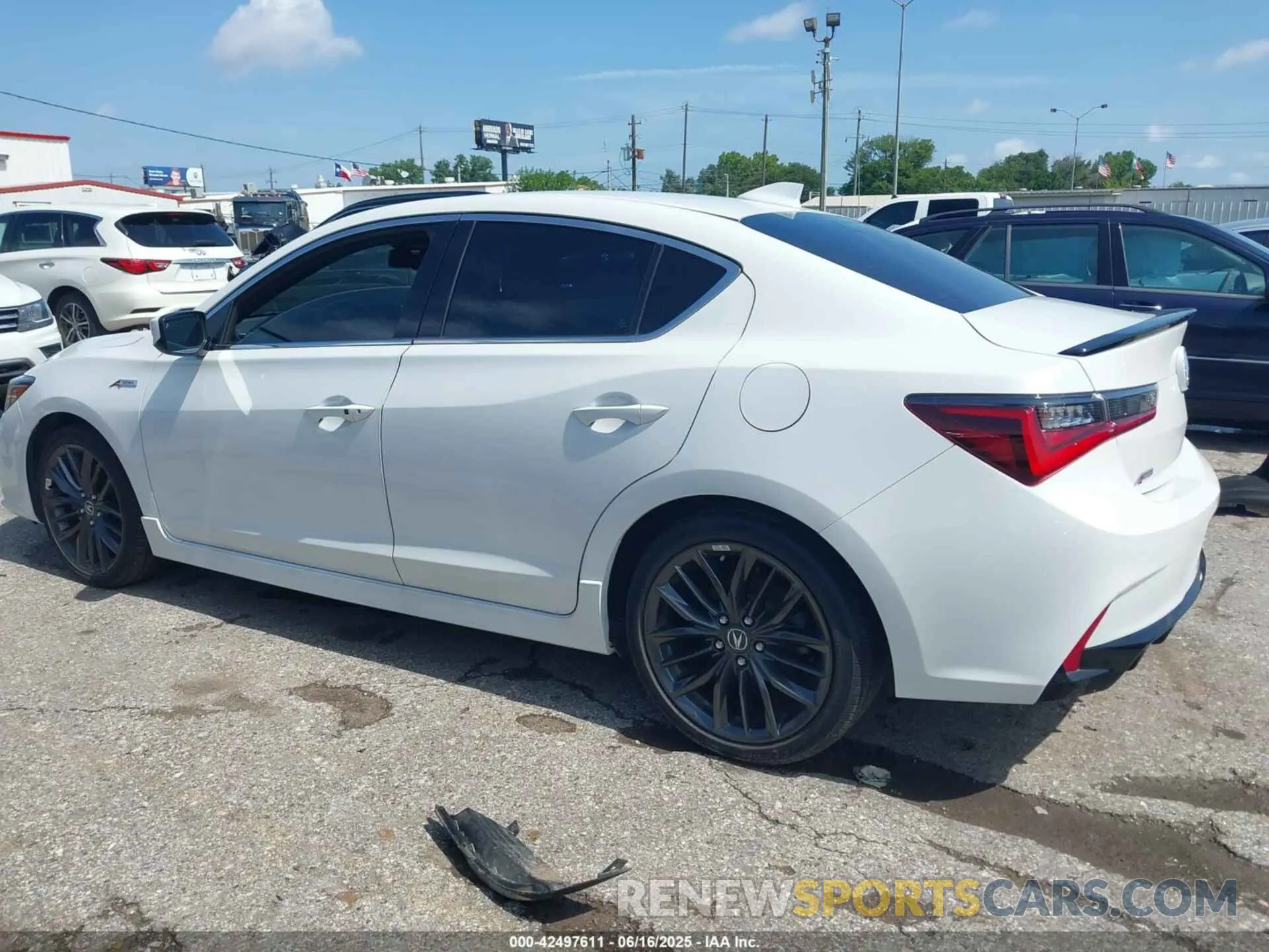 3 Photograph of a damaged car 19UDE2F87MA007881 ACURA ILX 2021